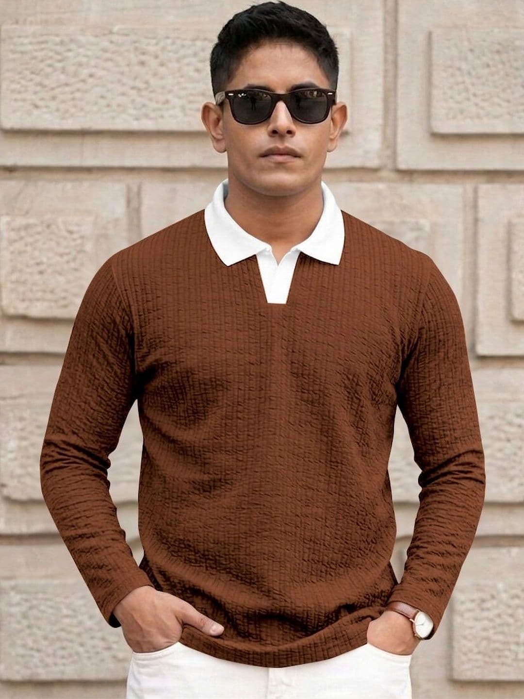 Moda Rapido Men Polo Collar T-shirt - view 1