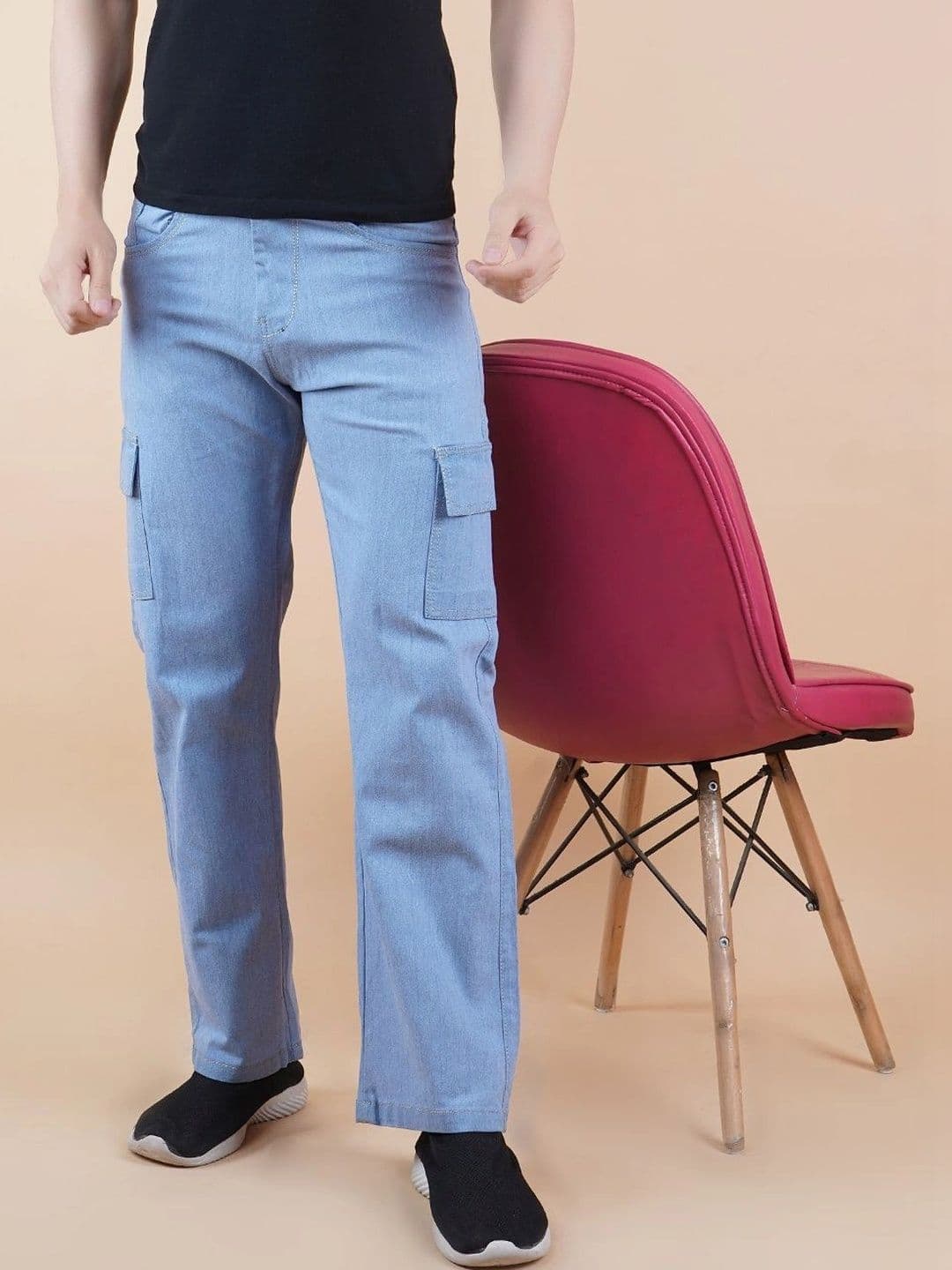 Metronaut Men Classic Regular Fit Mid-Rise Stretchable Jeans - view 1