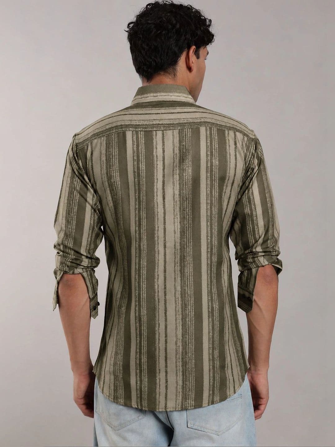 Metronaut Men Comfort Striped Casual Shirt thumbnail 2