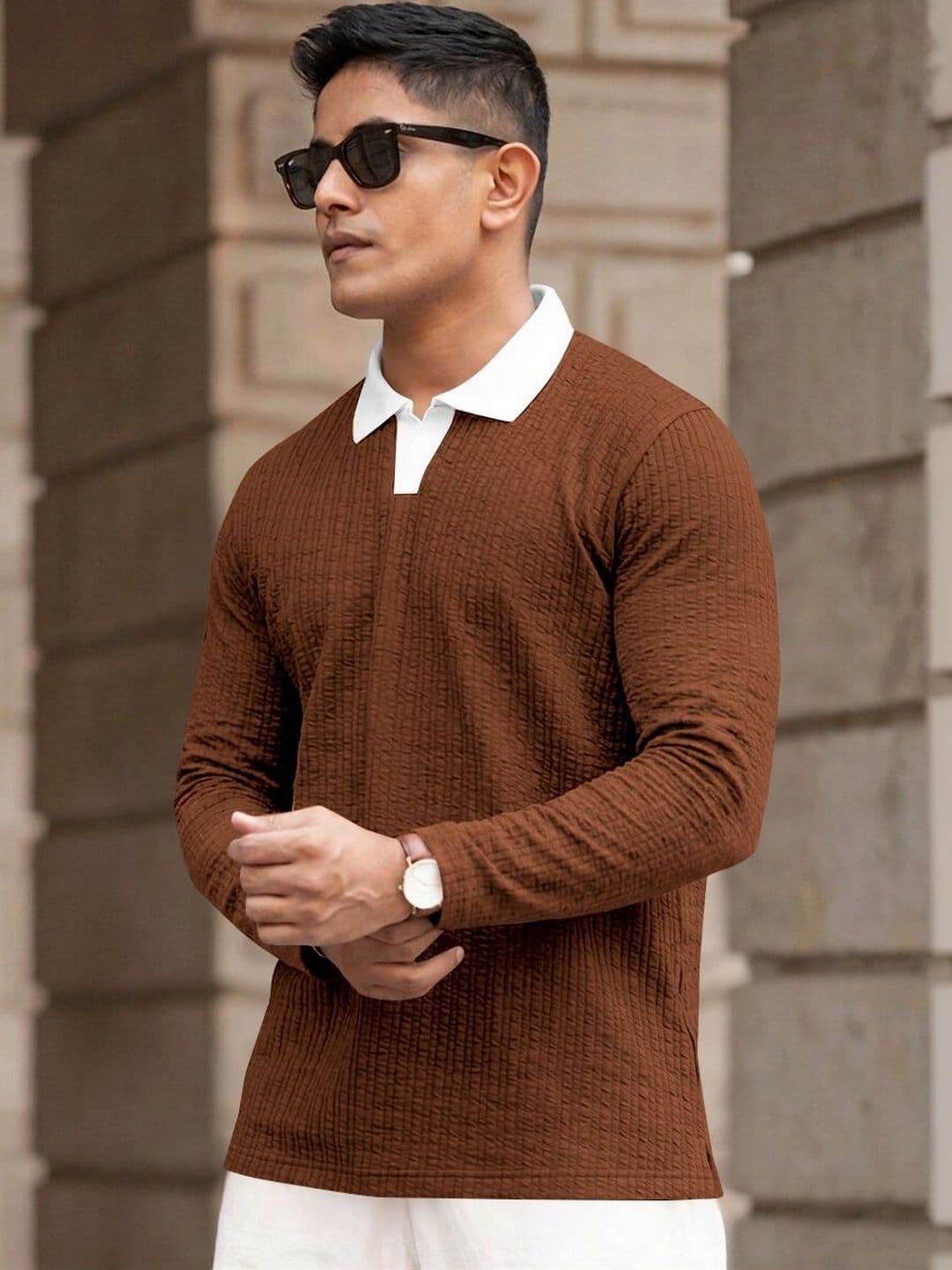 Moda Rapido Men Polo Collar T-shirt thumbnail 5