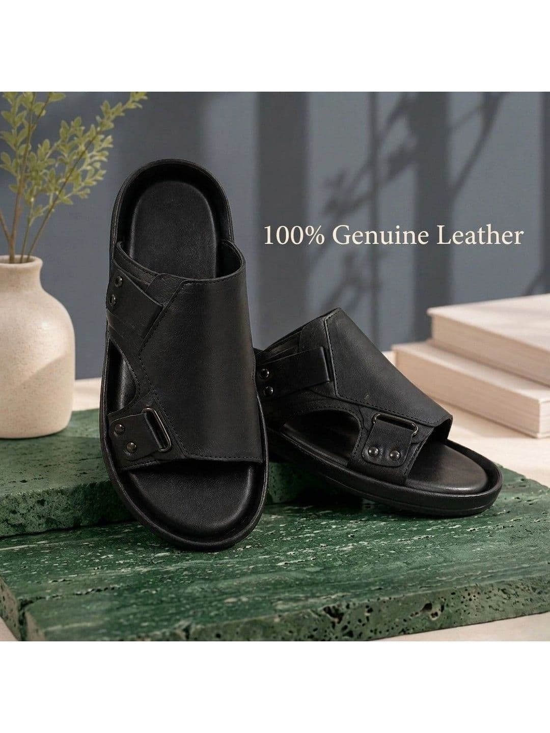 REAL BLISS Men Comfort Sandals thumbnail 4