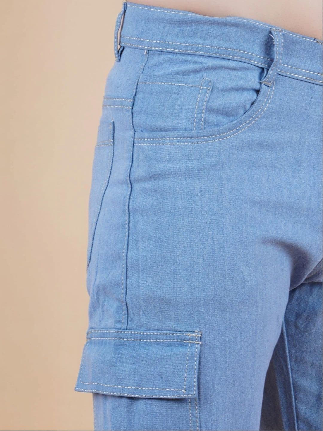 Metronaut Men Classic Regular Fit Mid-Rise Stretchable Jeans thumbnail 4