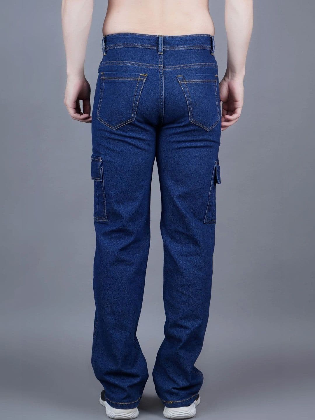 Metronaut Men Classic Regular Fit Mid-Rise Stretchable Jeans thumbnail 4