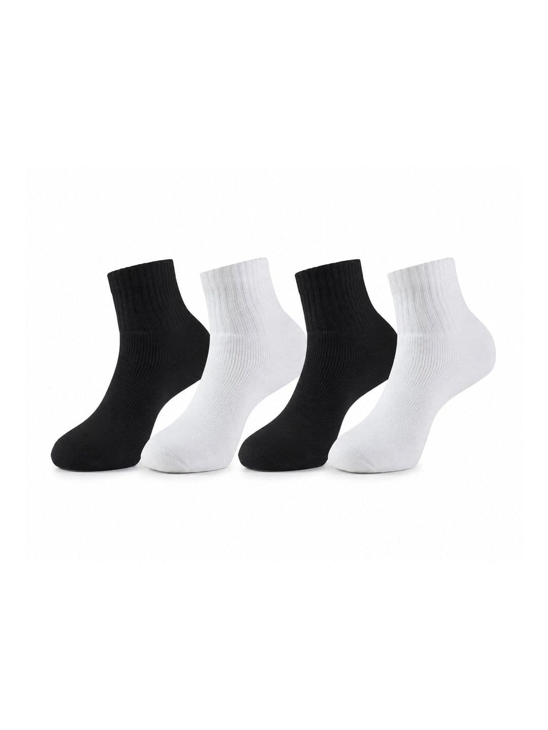 GYMOX Men Pack of 4 Cotton Blend Assorted Above Ankle Socks - view 1
