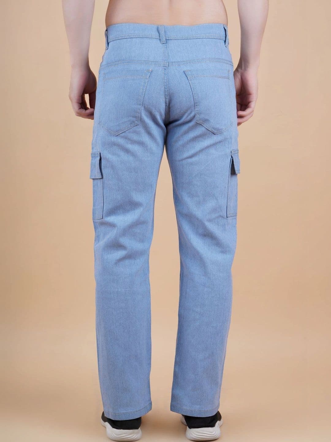 R.Code by The Roadster Life Co. Men Classic Regular Fit Mid-Rise Stretchable Jeans thumbnail 2