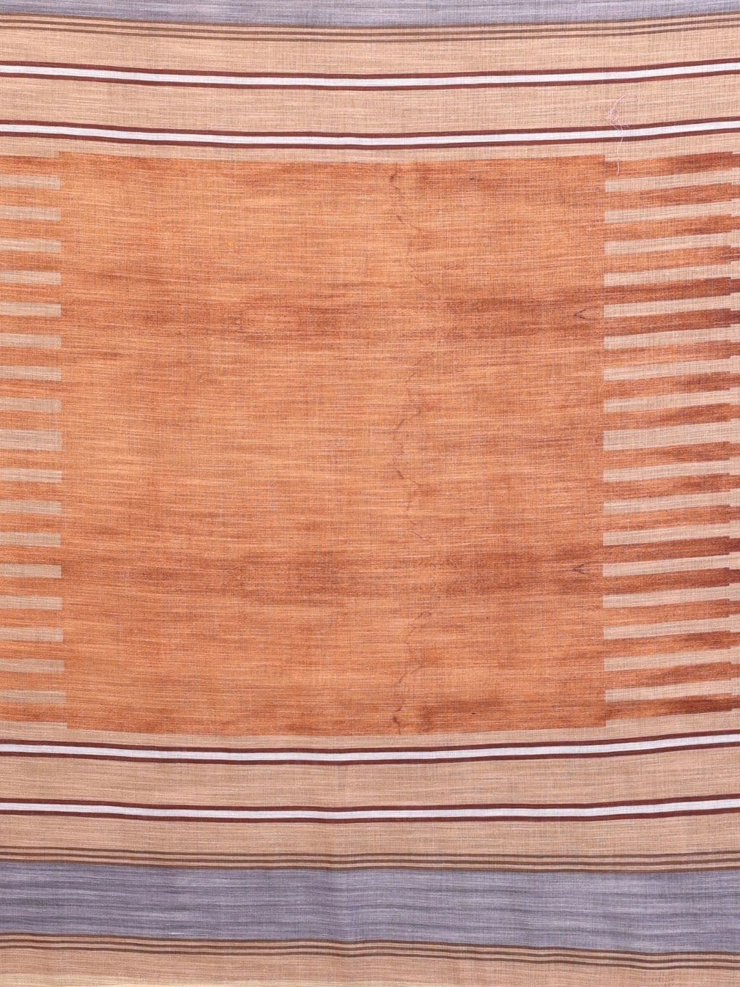 Mitera Striped Linen Blend Designer Saree thumbnail 2