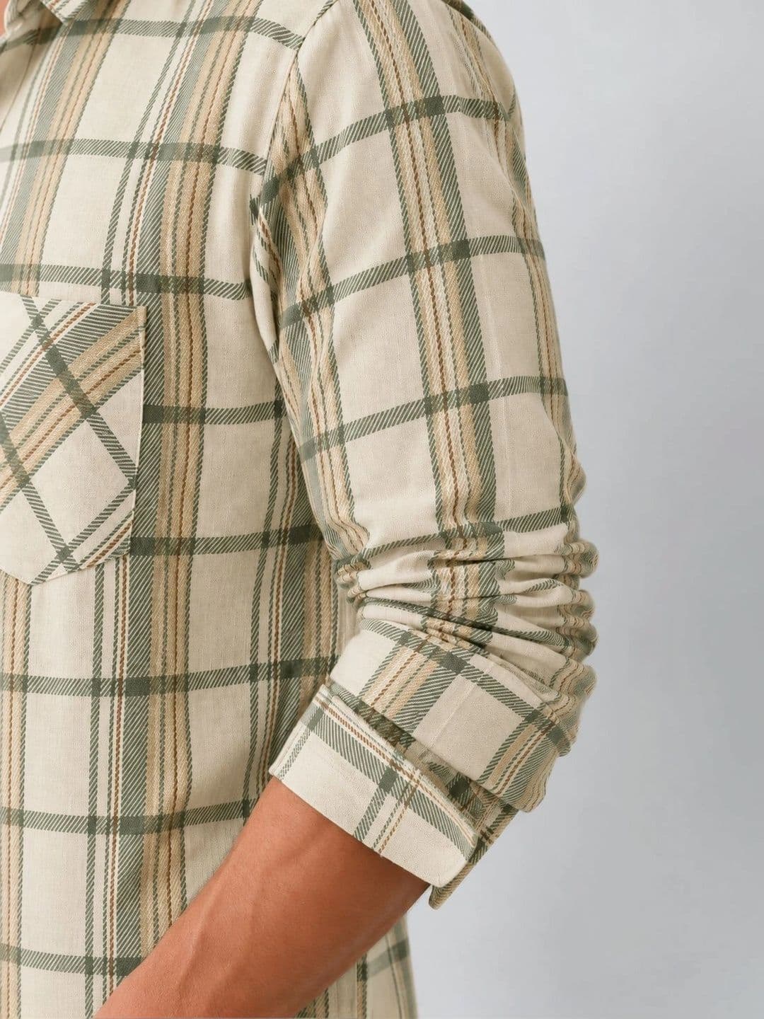 Metronaut Men Comfort Checked Casual Shirt thumbnail 3