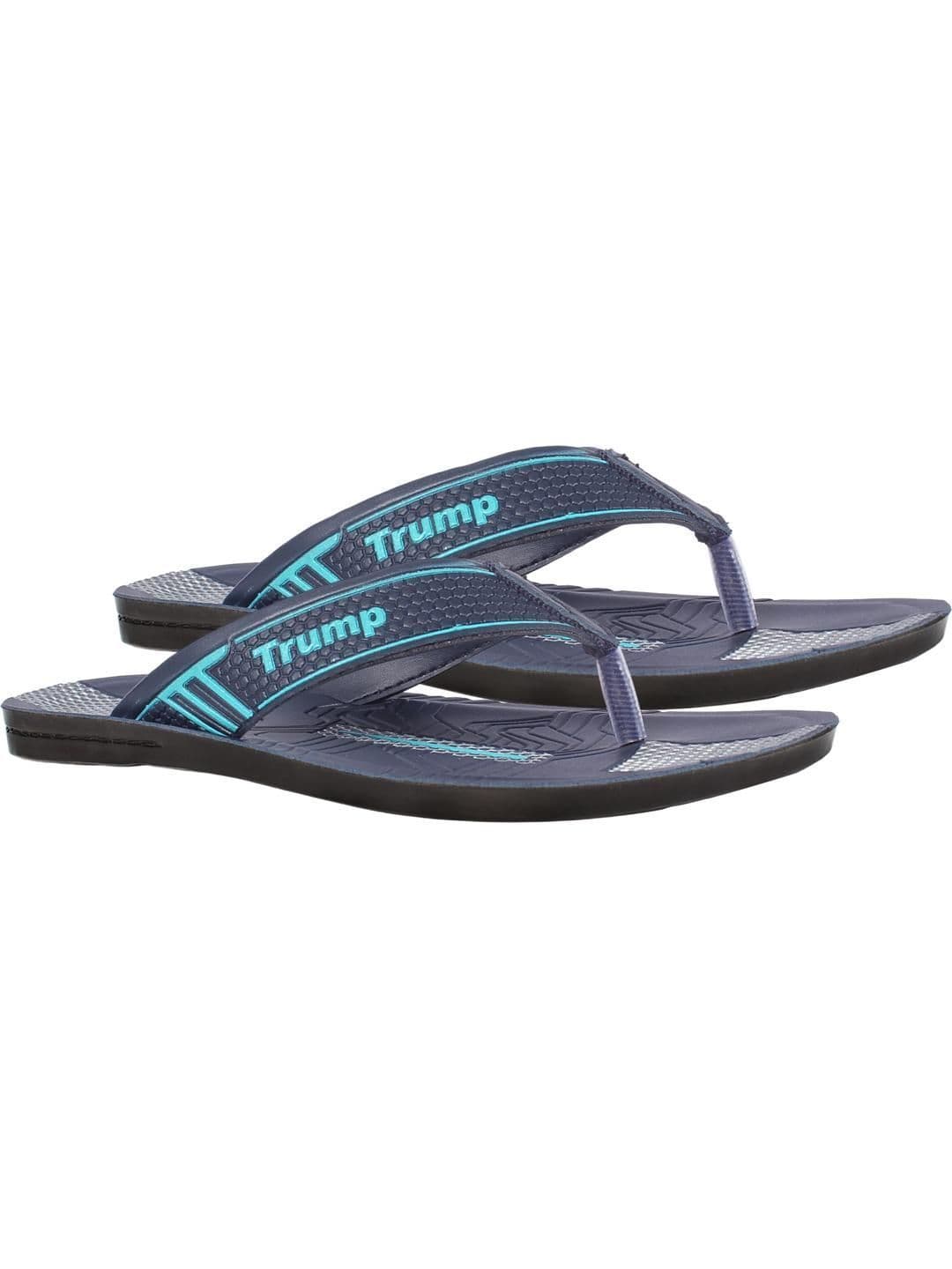 Trump Blue PU Flip Flops thumbnail 3