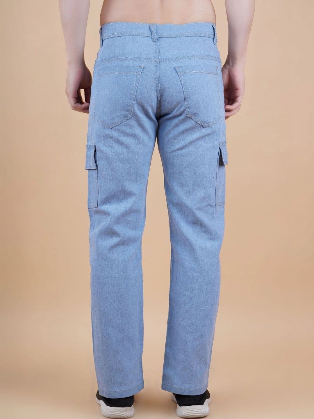 Metronaut Men Classic Regular Fit Mid-Rise Stretchable Jeans thumbnail 4