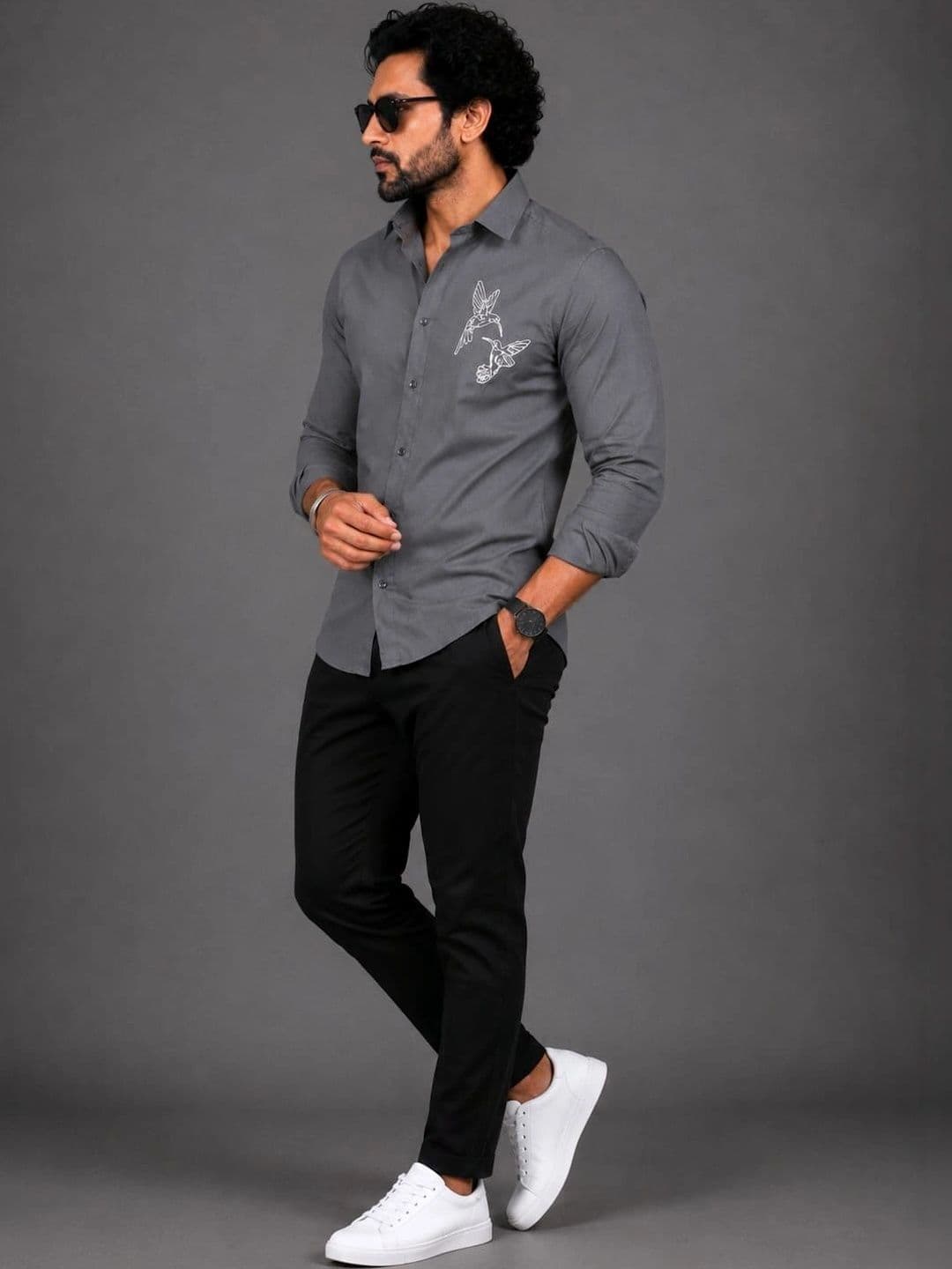 HERE&NOW Men Printed Casual Shirt - view 1