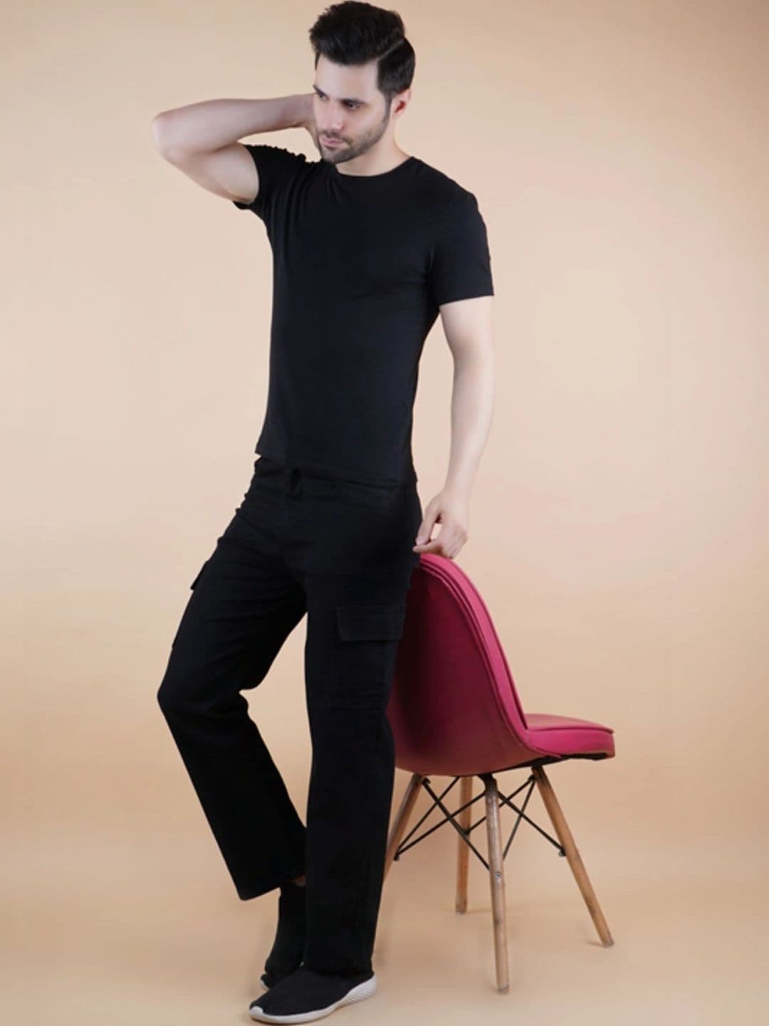 R.Code by The Roadster Life Co. Men Classic Regular Fit Mid-Rise Stretchable Jeans thumbnail 2