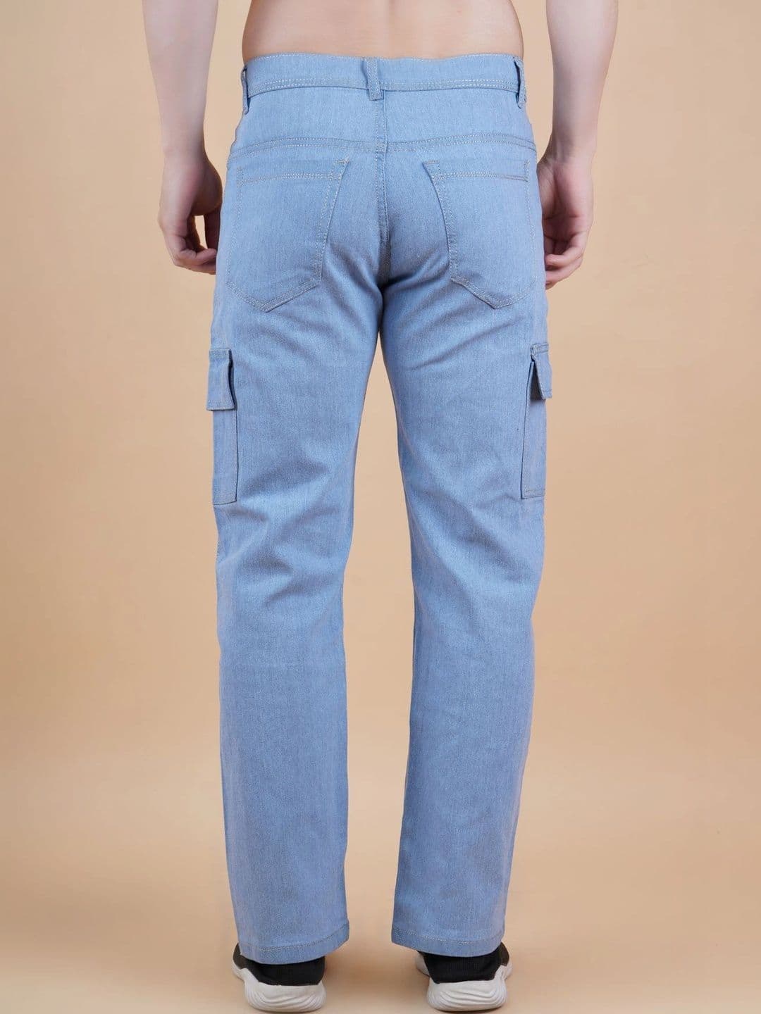 R.Code by The Roadster Life Co. Men Classic Regular Fit Mid-Rise Stretchable Jeans thumbnail 2