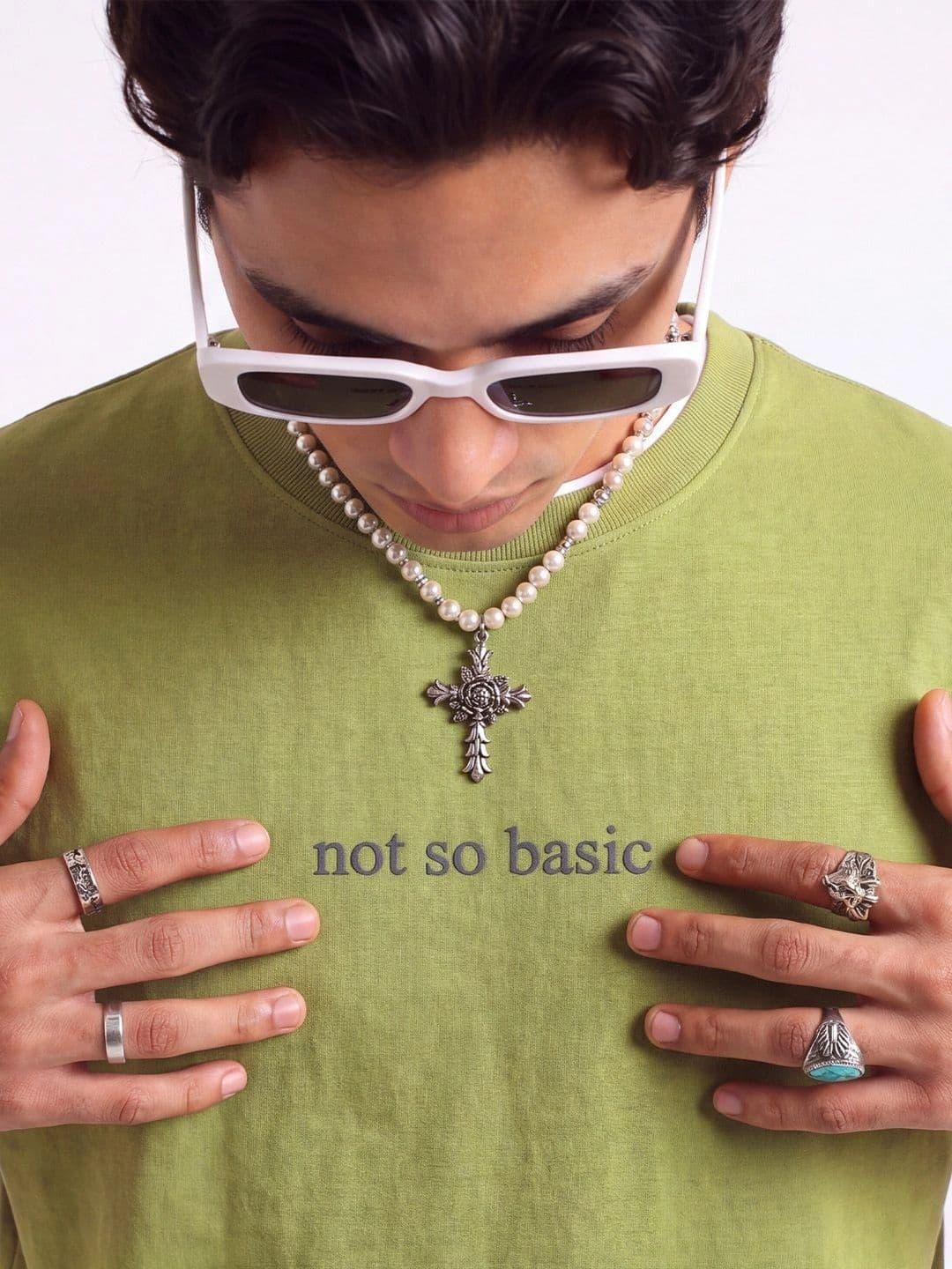 glitchez Men Typography Printed T-shirt thumbnail 4