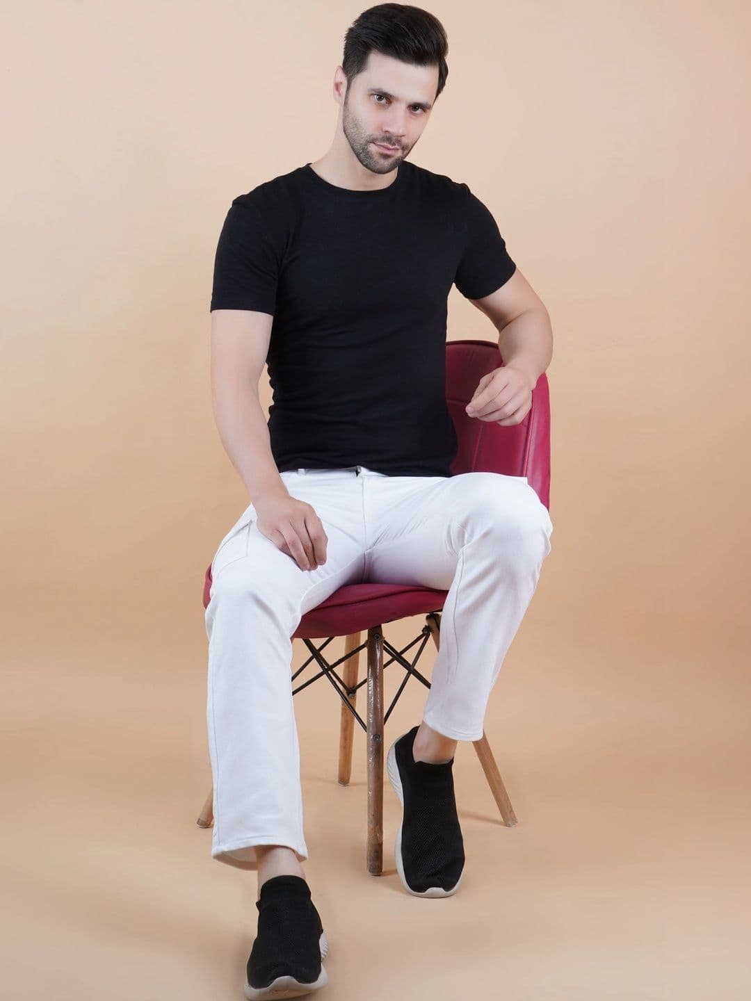 R.Code by The Roadster Life Co. Men Classic Regular Fit Mid-Rise Stretchable Jeans thumbnail 2