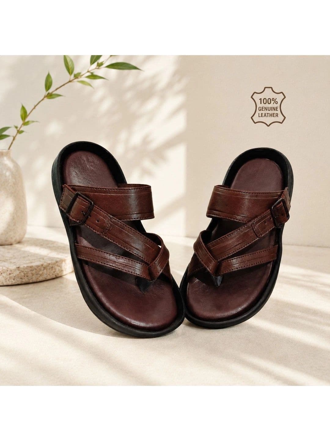 REAL BLISS Men Comfort Sandals thumbnail 5