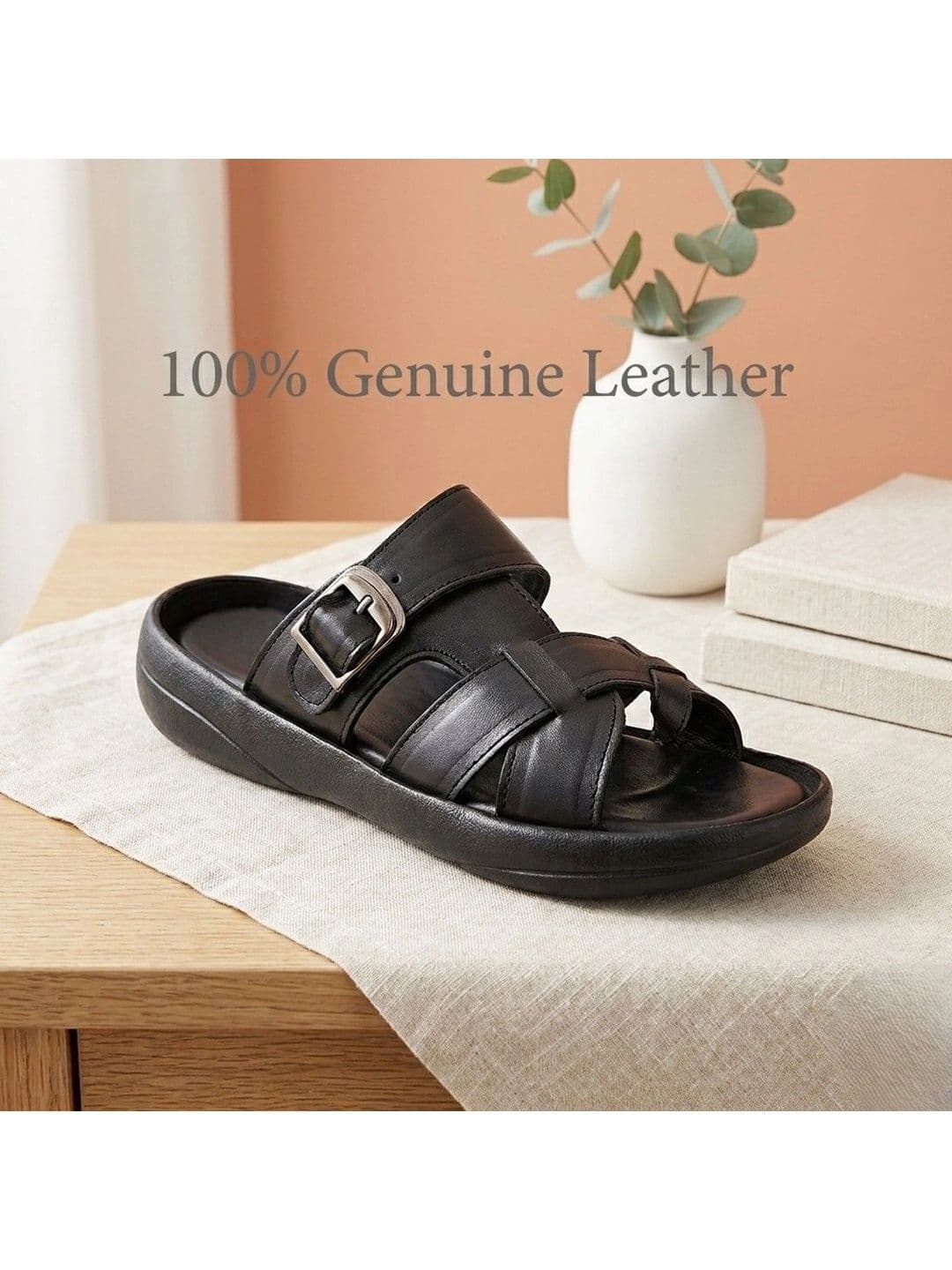 REAL BLISS Men Comfort Sandals thumbnail 2