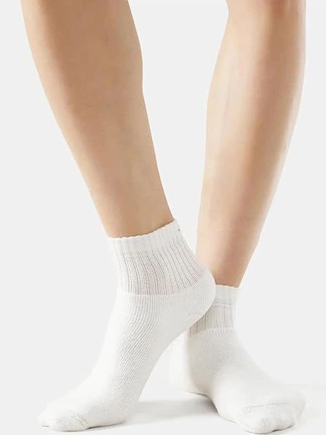 GYMOX Men Pack of 4 Cotton Blend Assorted Above Ankle Socks thumbnail 2