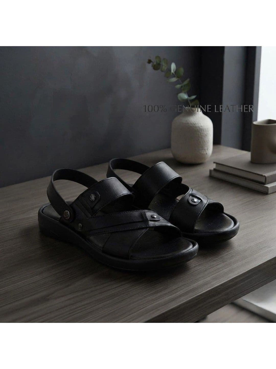 REAL BLISS Men Comfort Sandals thumbnail 2