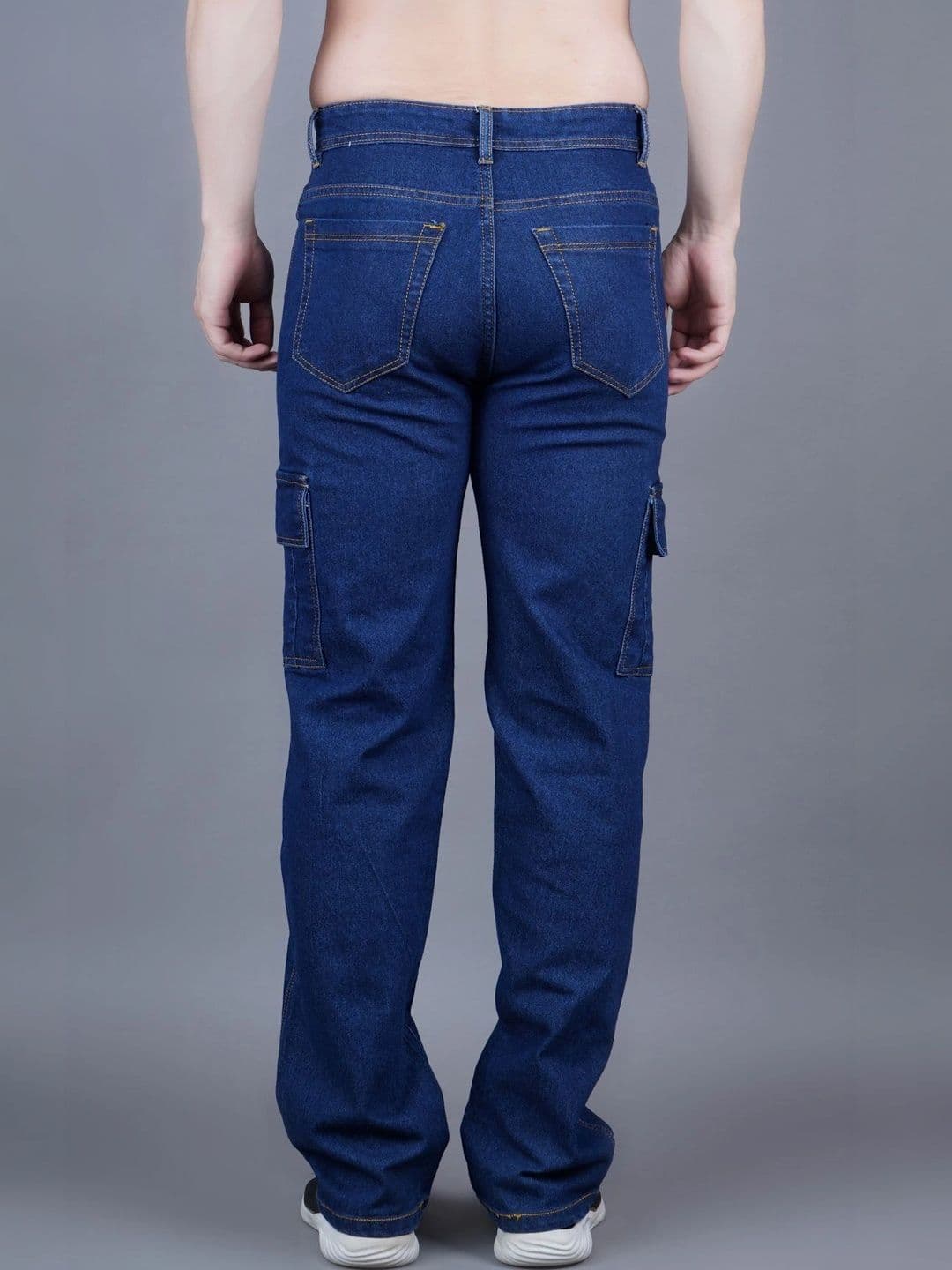 Metronaut Men Classic Regular Fit Mid-Rise Stretchable Jeans thumbnail 4