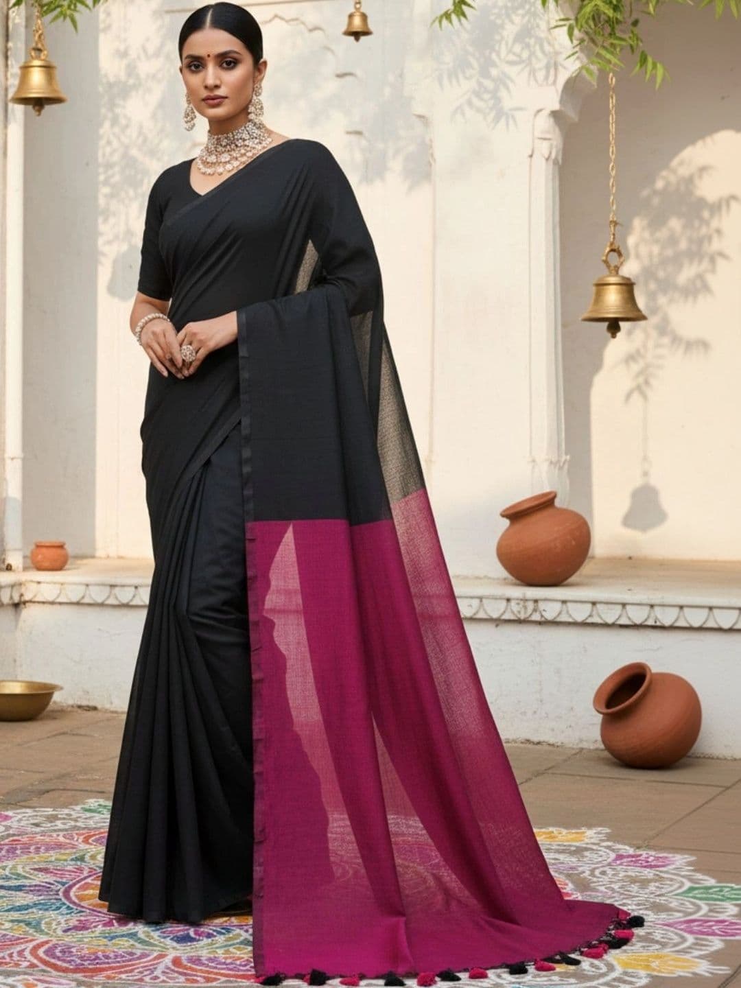 Mitera Designer Saree thumbnail 3
