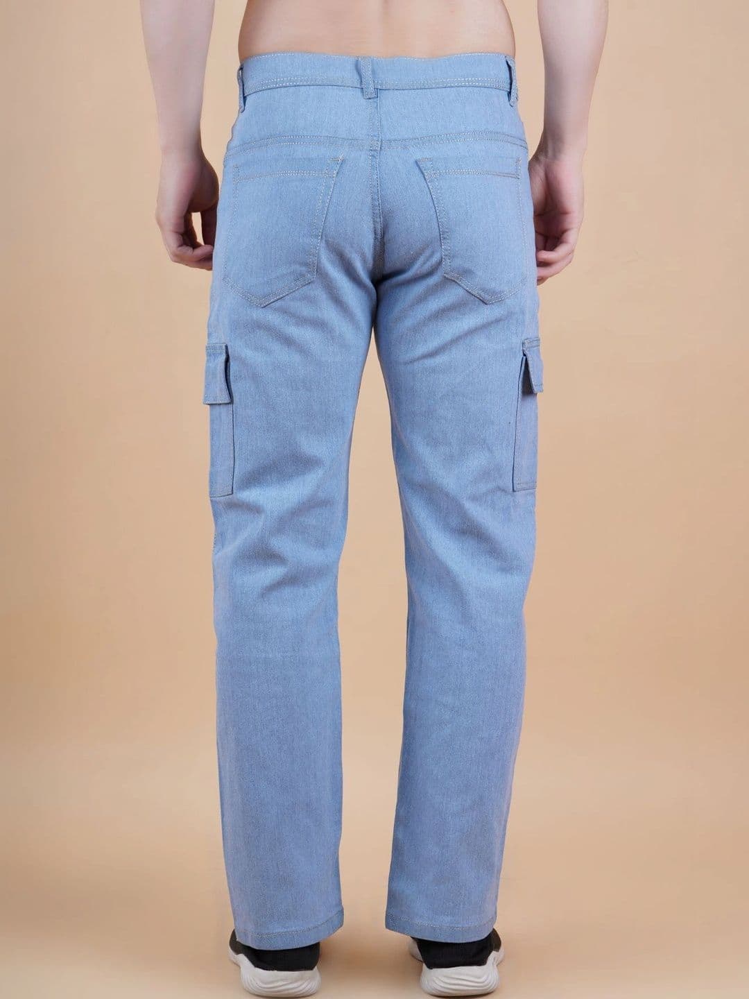 R.Code by The Roadster Life Co. Men Classic Regular Fit Mid-Rise Stretchable Jeans thumbnail 2