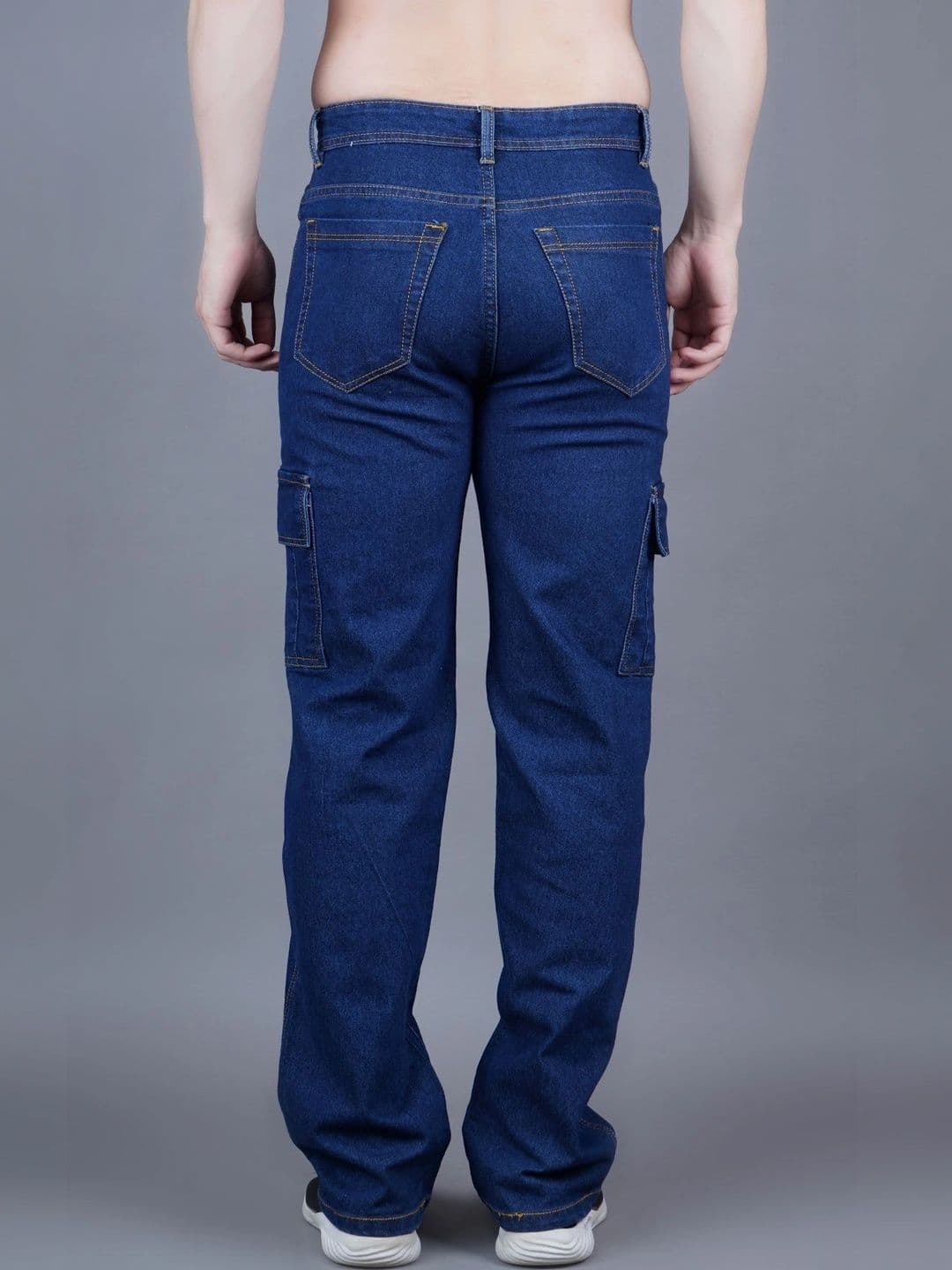 Metronaut Men Classic Regular Fit Mid-Rise Stretchable Jeans thumbnail 2