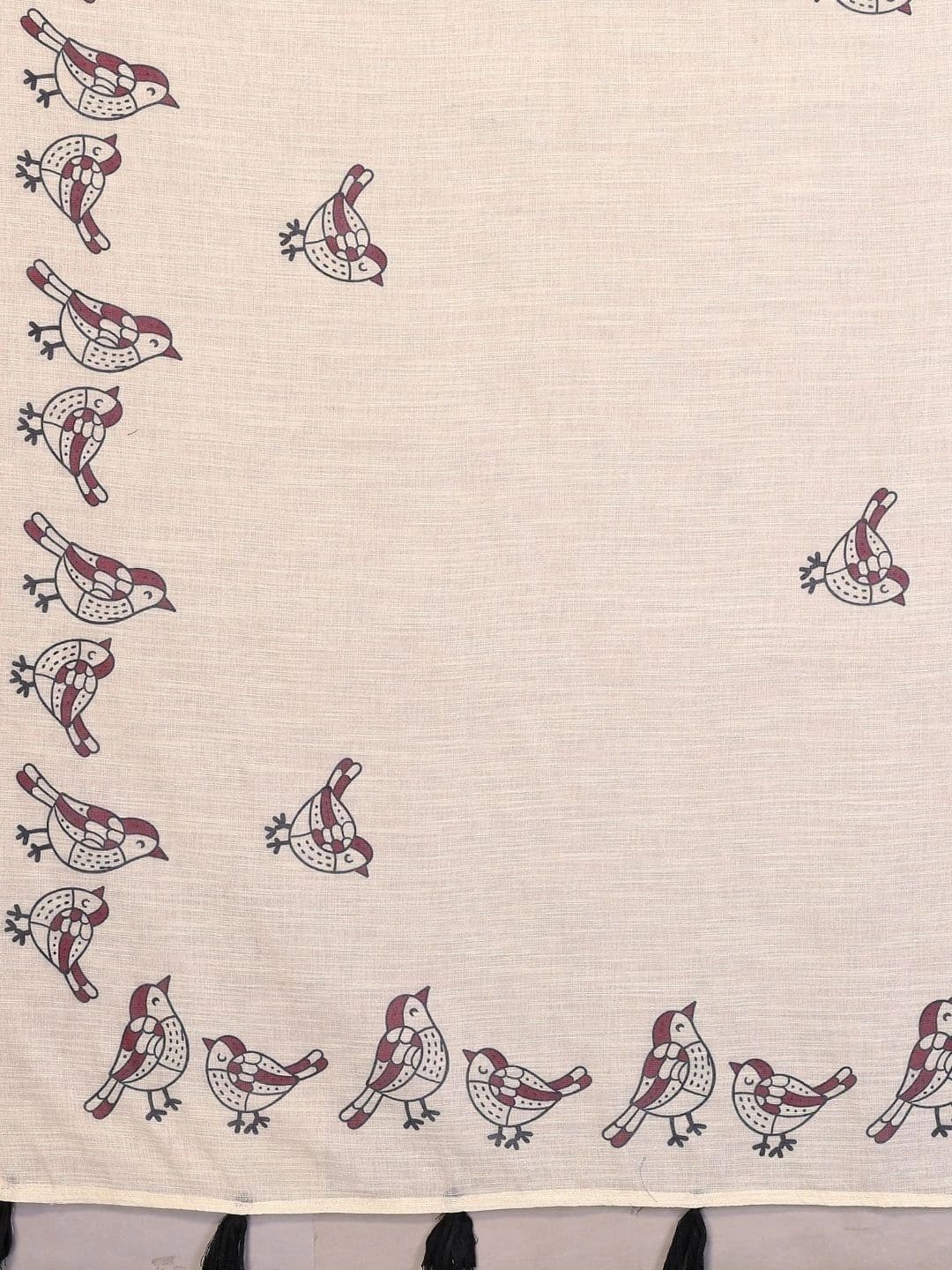 Mitera Warli Linen Blend Designer Saree thumbnail 2