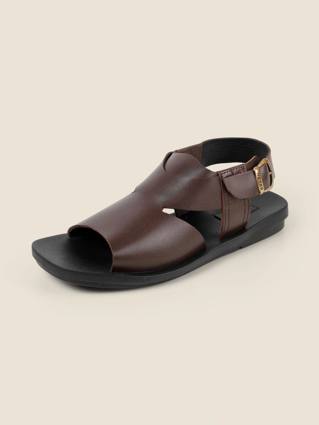 Metro Men Leather Fisherman Sandals thumbnail 2
