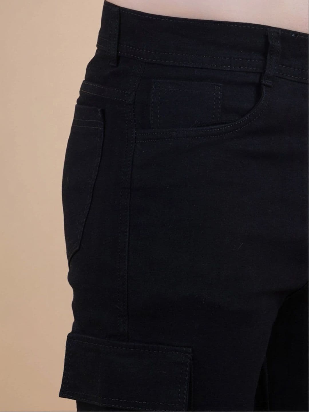 Metronaut Men Classic Regular Fit Mid-Rise Stretchable Jeans thumbnail 3