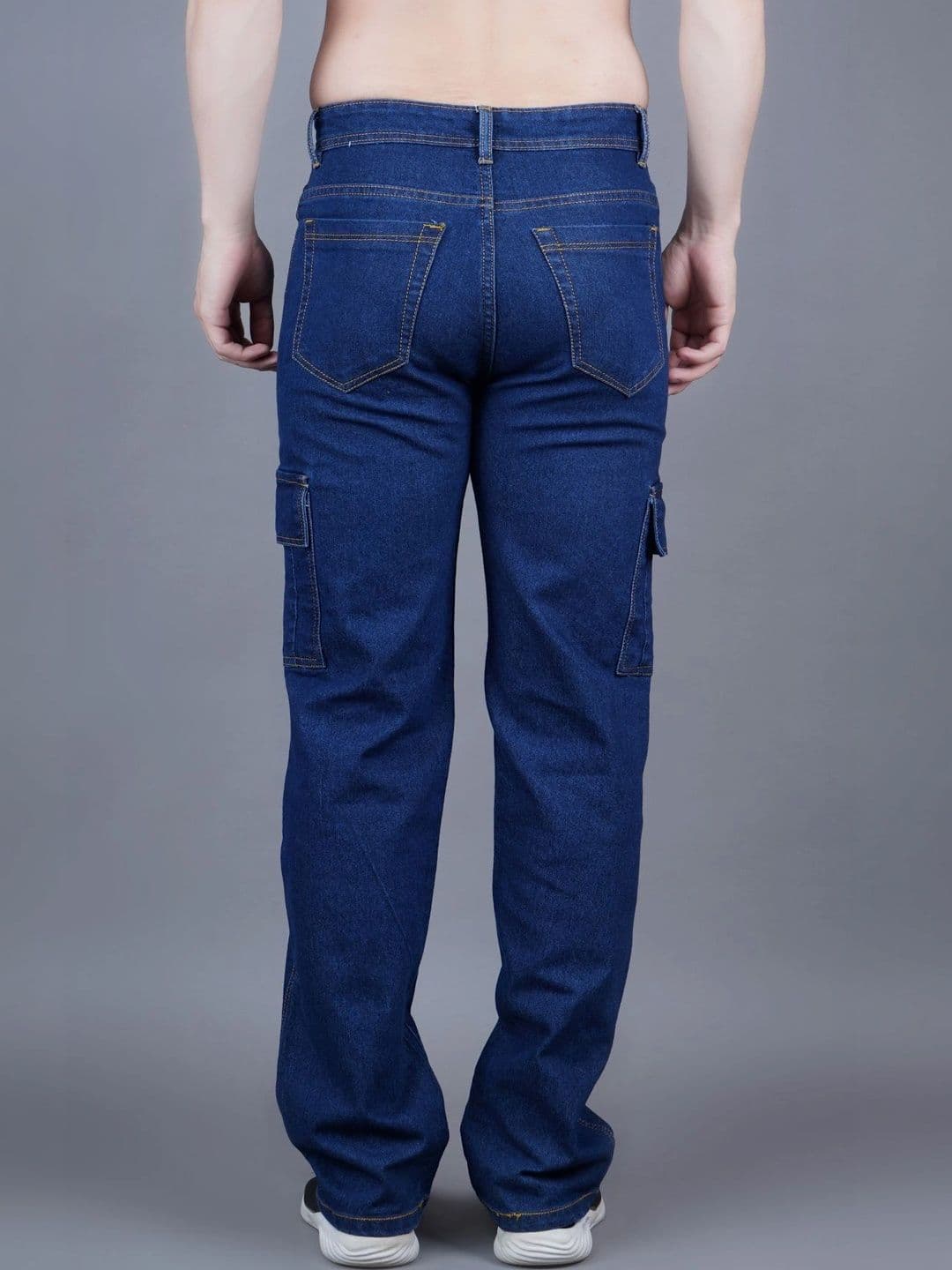 Metronaut Men Classic Regular Fit Mid-Rise Stretchable Jeans thumbnail 4