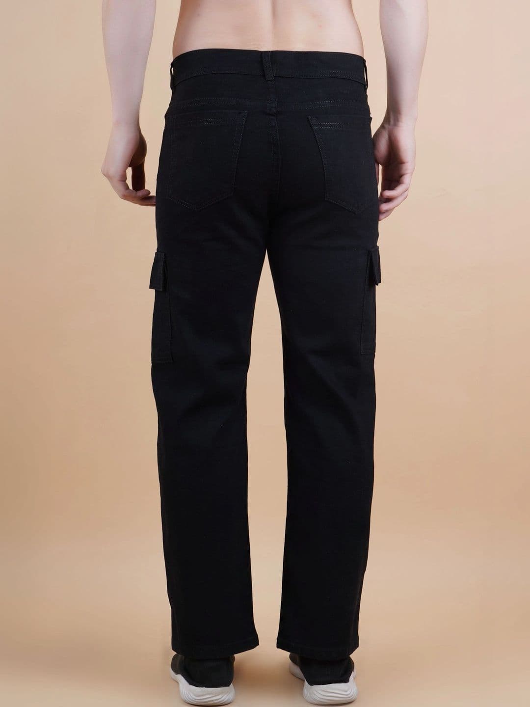 Metronaut Men Classic Regular Fit Mid-Rise Stretchable Jeans thumbnail 4