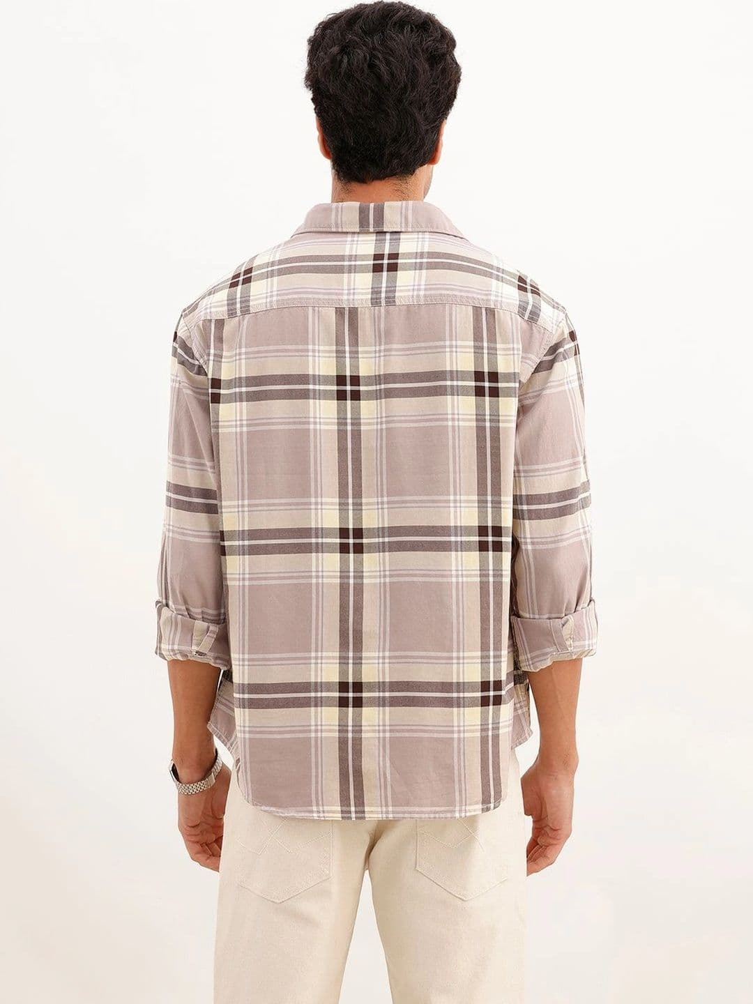 WROGN Men Comfort Checked Casual Shirt thumbnail 3