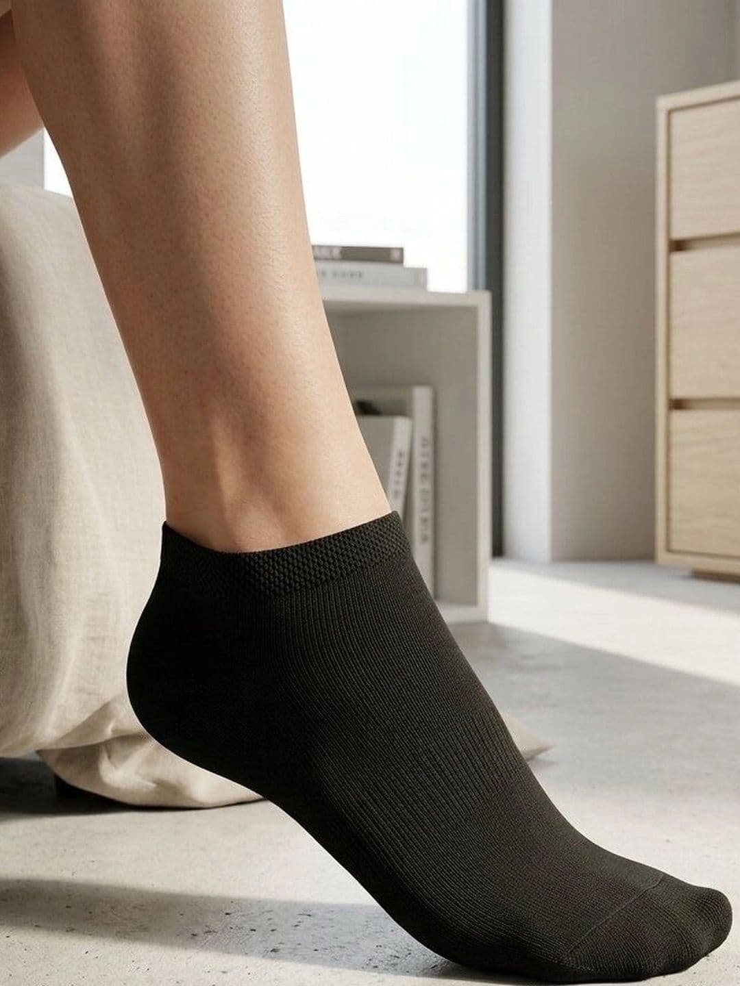 Moda Rapido Men Cotton Blend Ankle Length Socks thumbnail 3