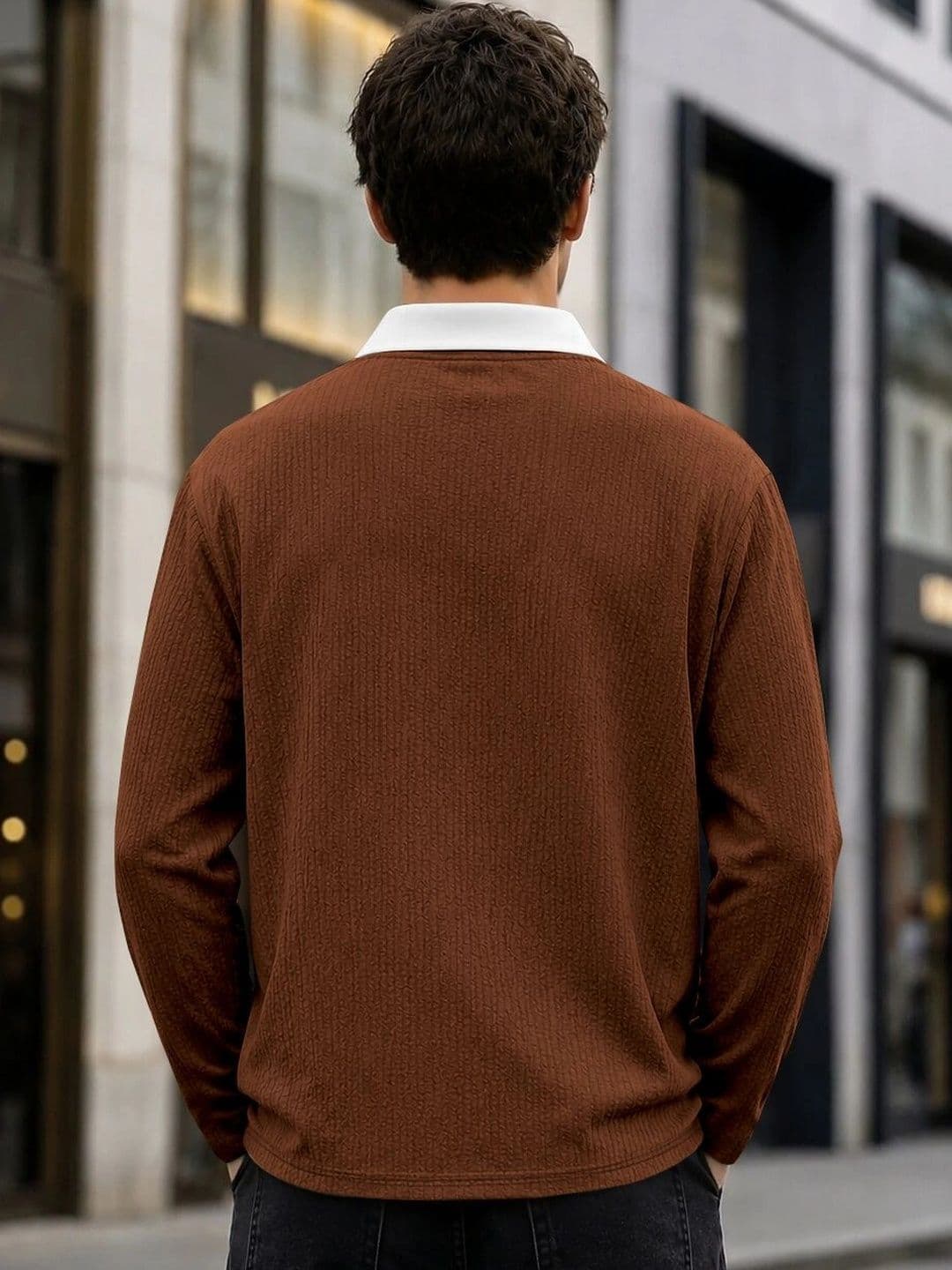 SZN Men Polo Collar T-shirt thumbnail 3