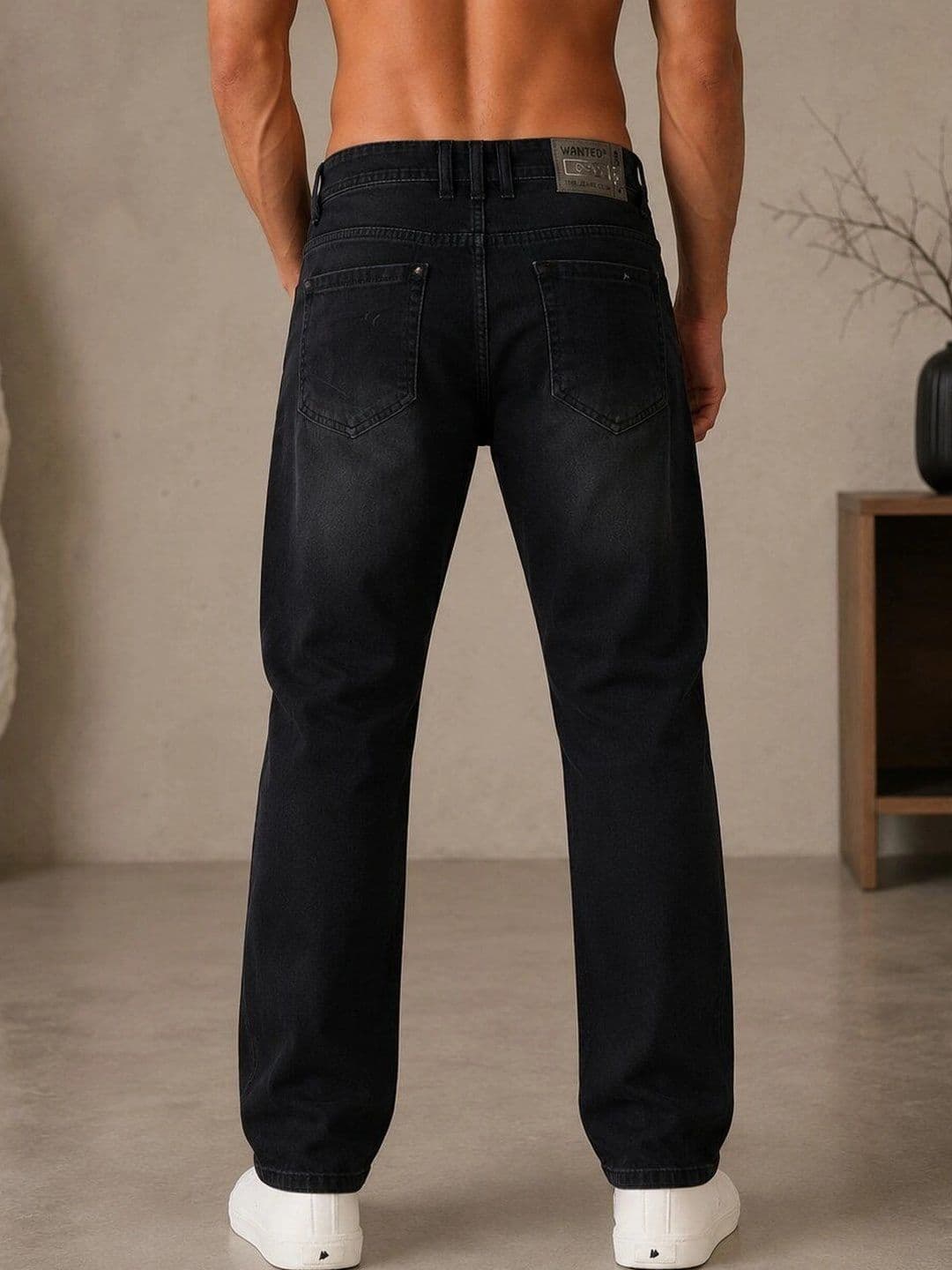 HIGH DENIM Men Straight Fit Mid-Rise Stretchable Jeans thumbnail 2