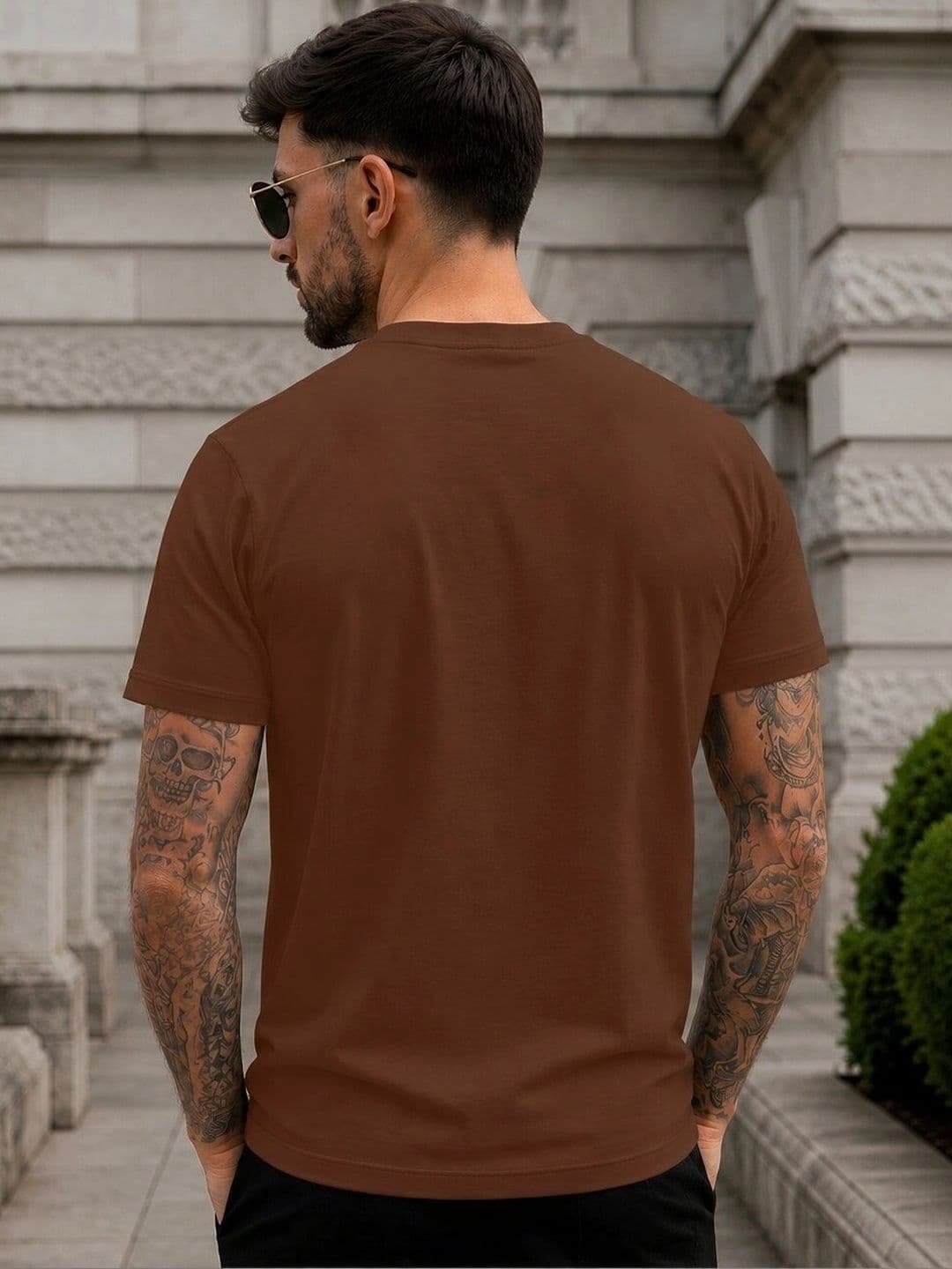 Moda Rapido Men Typography Printed T-shirt thumbnail 4