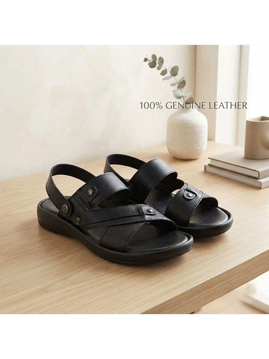 REAL BLISS Men Comfort Sandals thumbnail 6