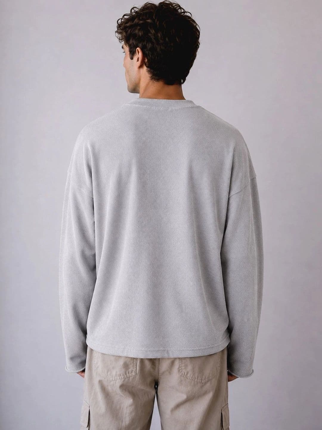 BRAHMOR Men Drop-Shoulder Sleeves Boxy T-shirt thumbnail 3