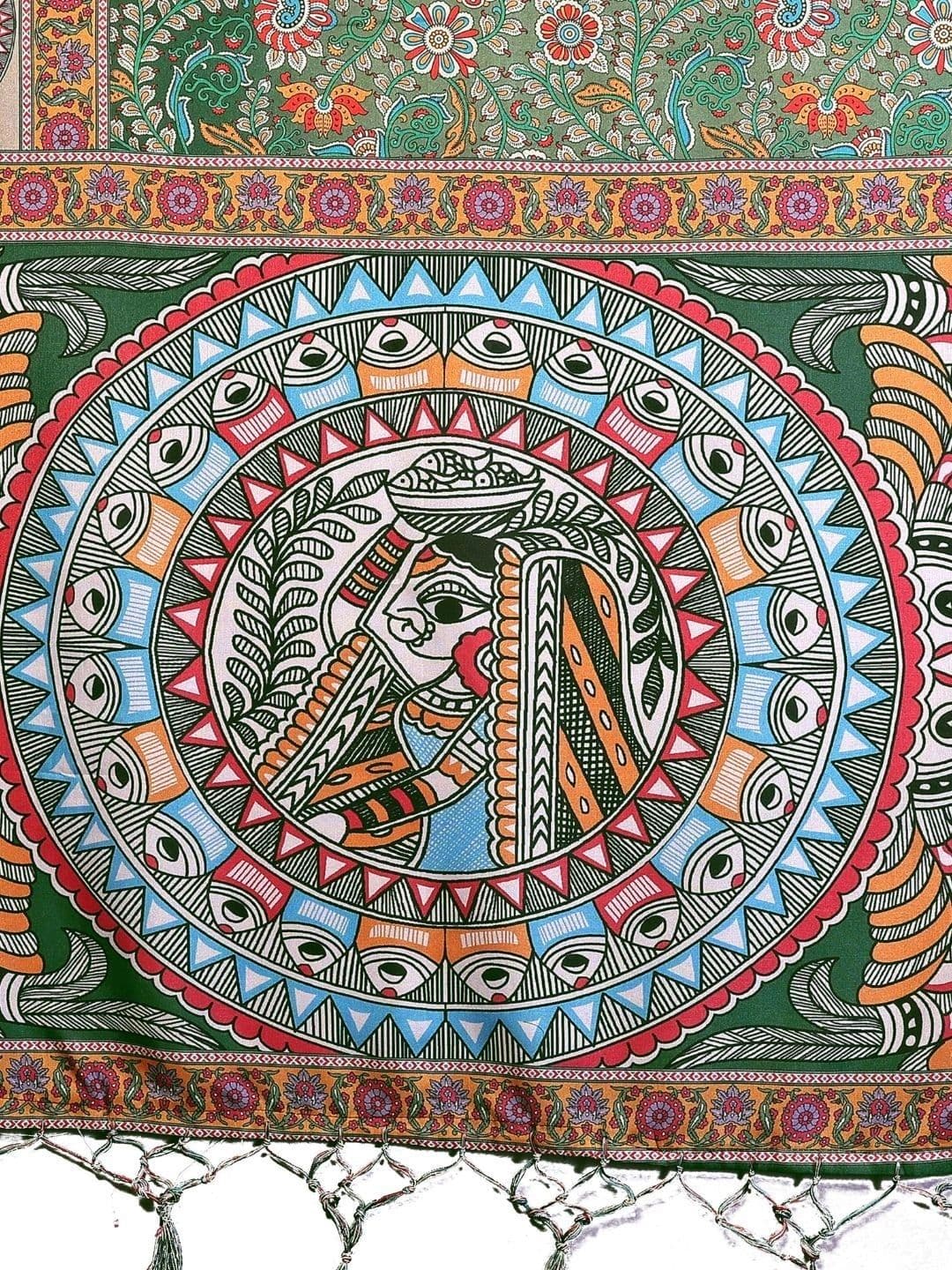 Mitera Floral Designer Saree thumbnail 3
