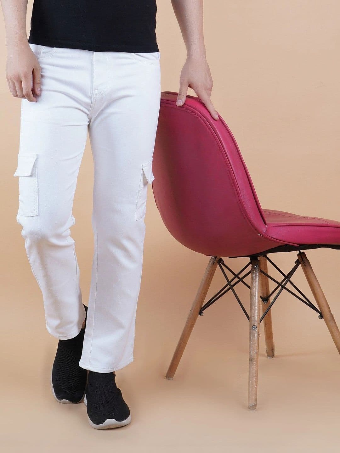 HERE&NOW Men Classic Regular Fit Mid-Rise Stretchable Jeans - view 1