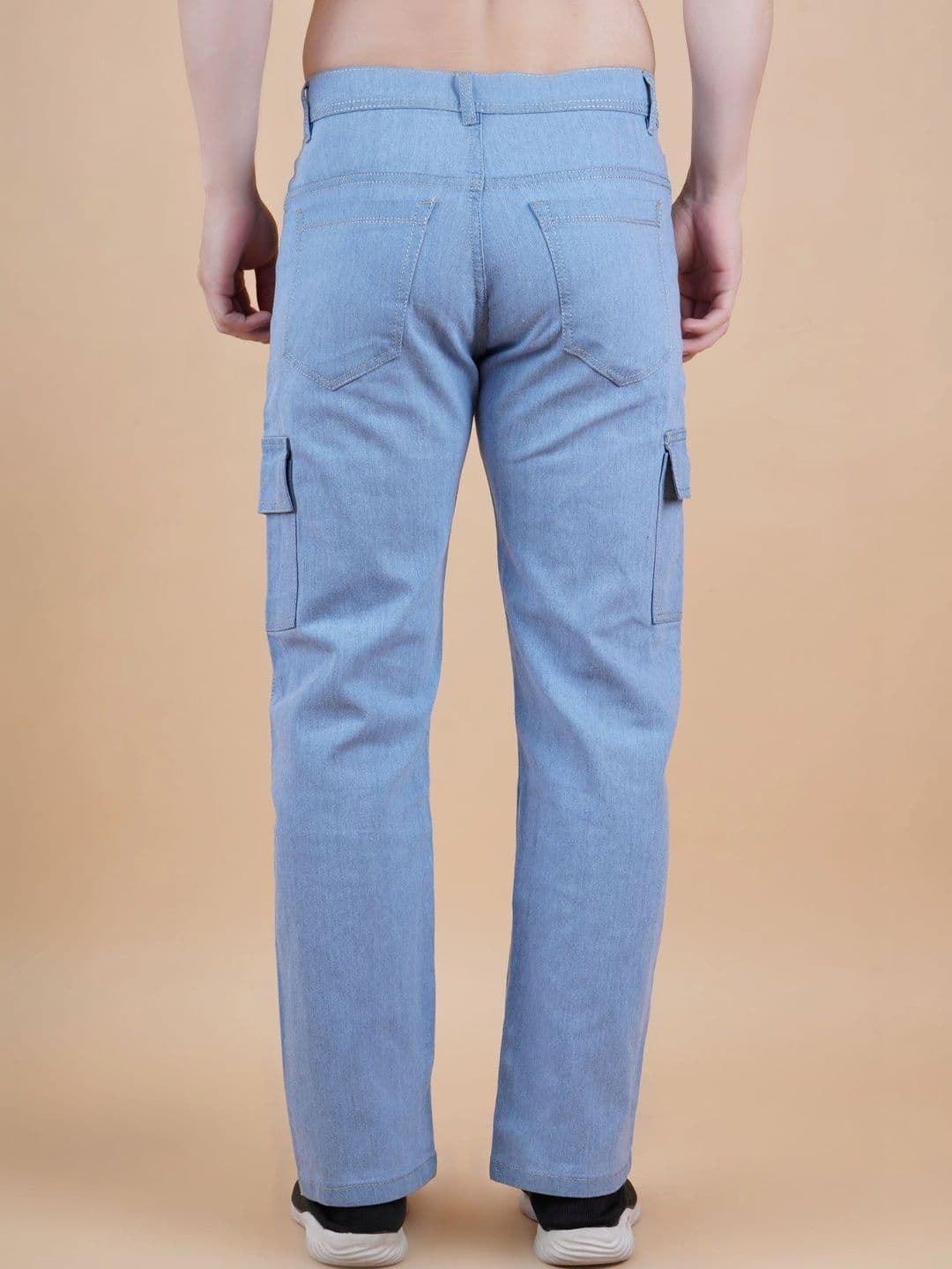 Metronaut Men Classic Regular Fit Mid-Rise Stretchable Jeans thumbnail 4