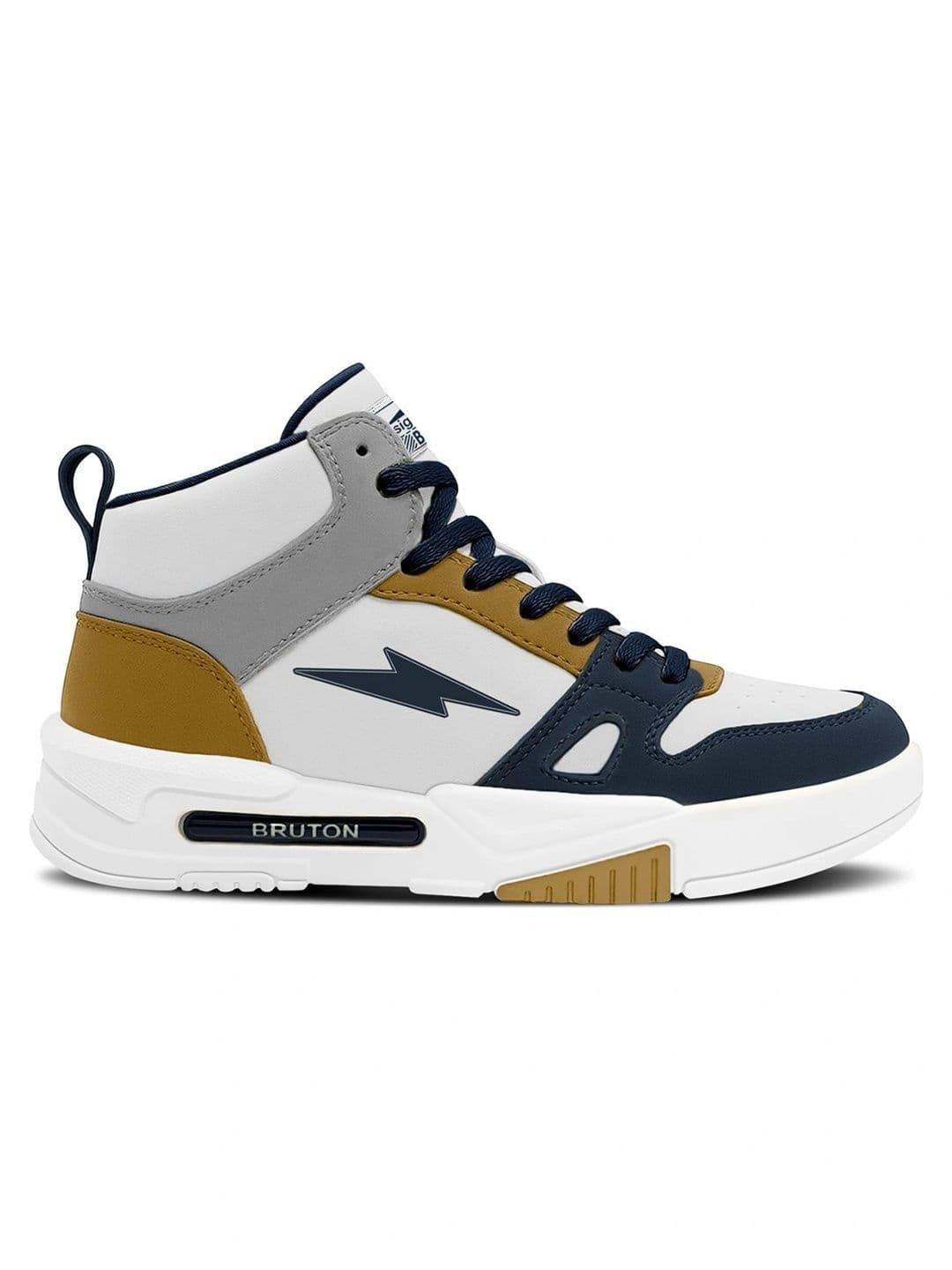 Bruton Men High-Top Running Non-Marking Shoes thumbnail 6