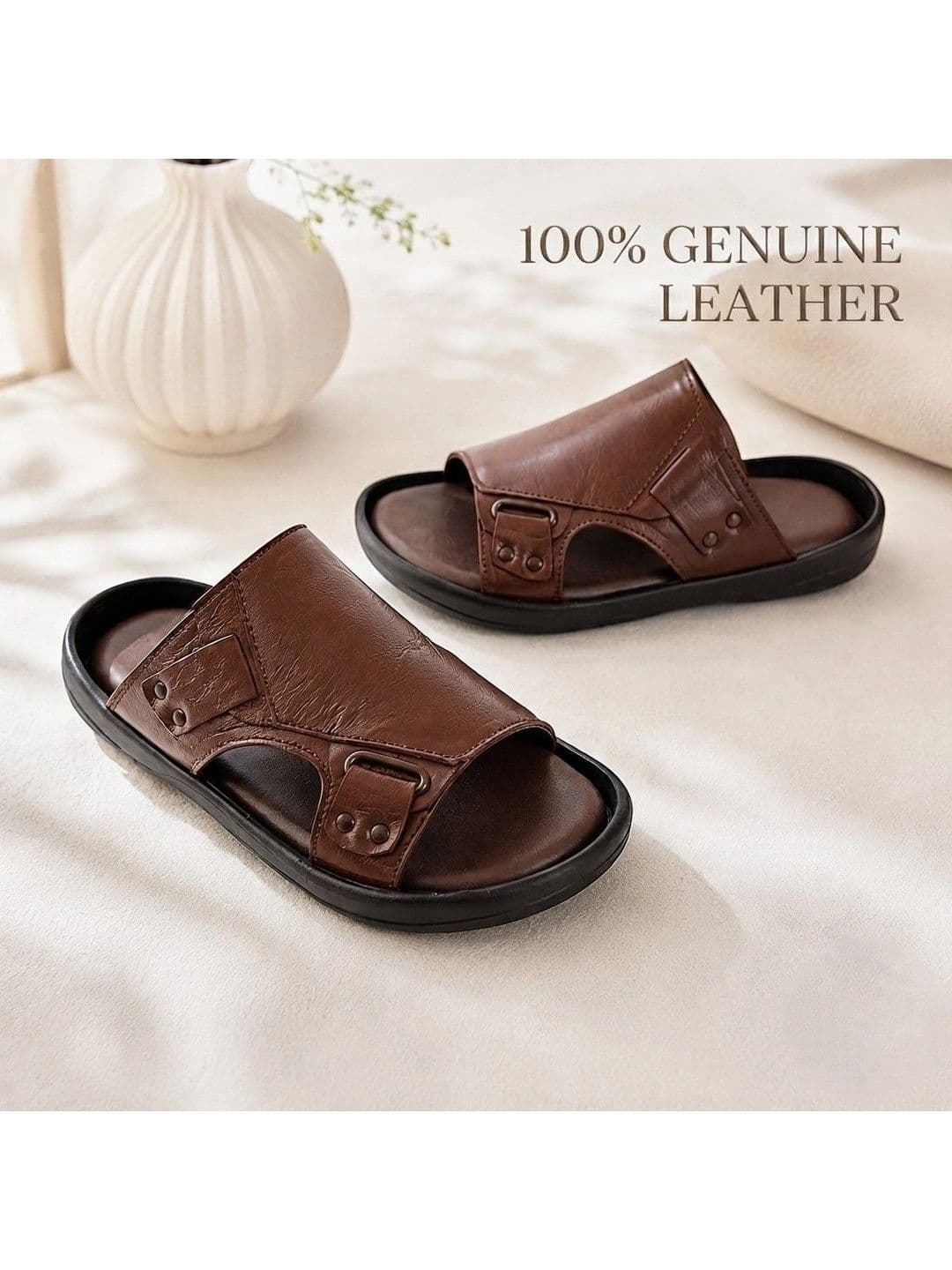 REAL BLISS Men Comfort Sandals thumbnail 2