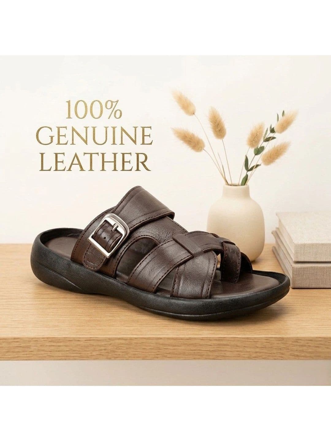 REAL BLISS Men Comfort Sandals thumbnail 3