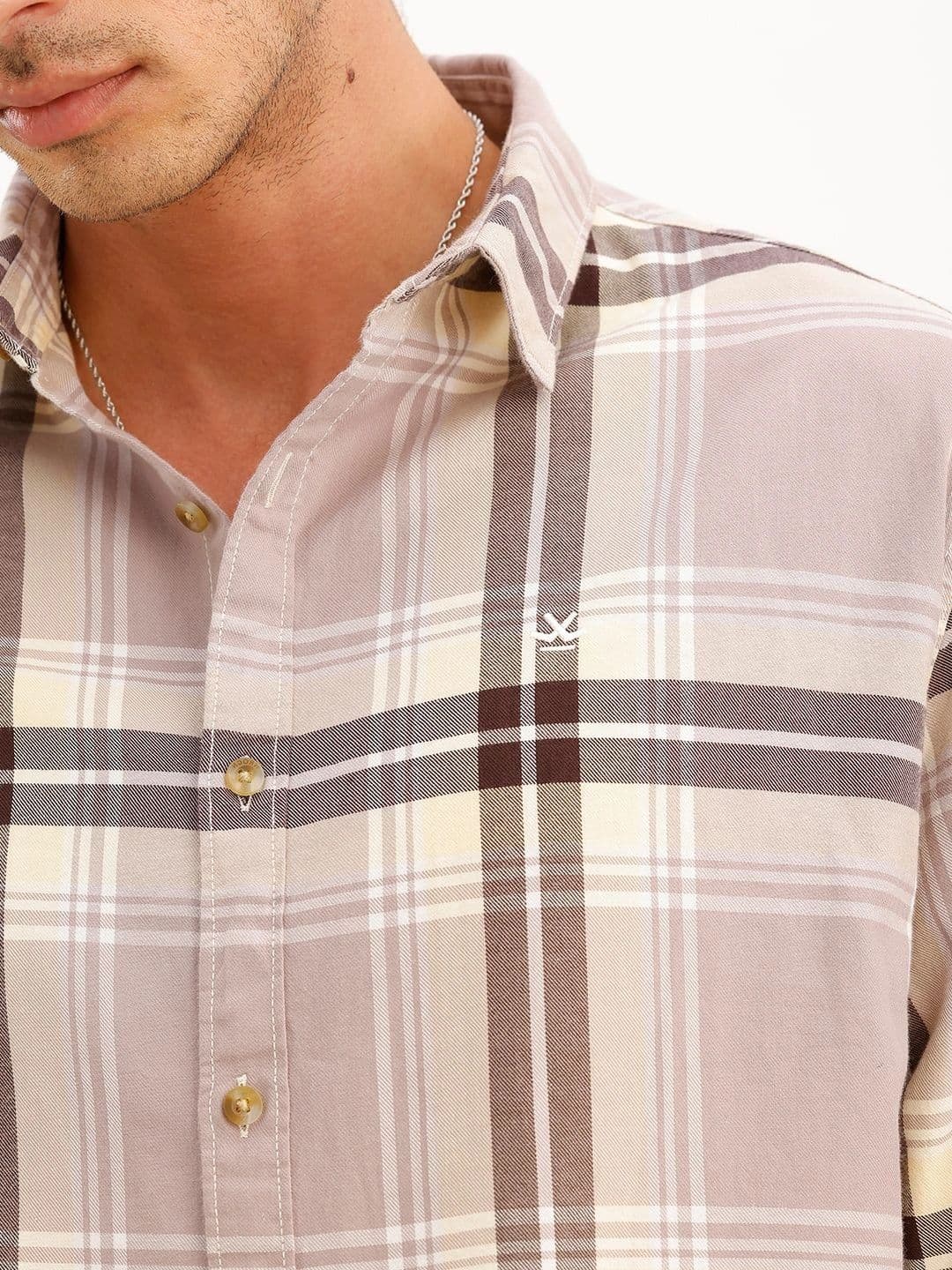 WROGN Men Comfort Checked Casual Shirt thumbnail 5