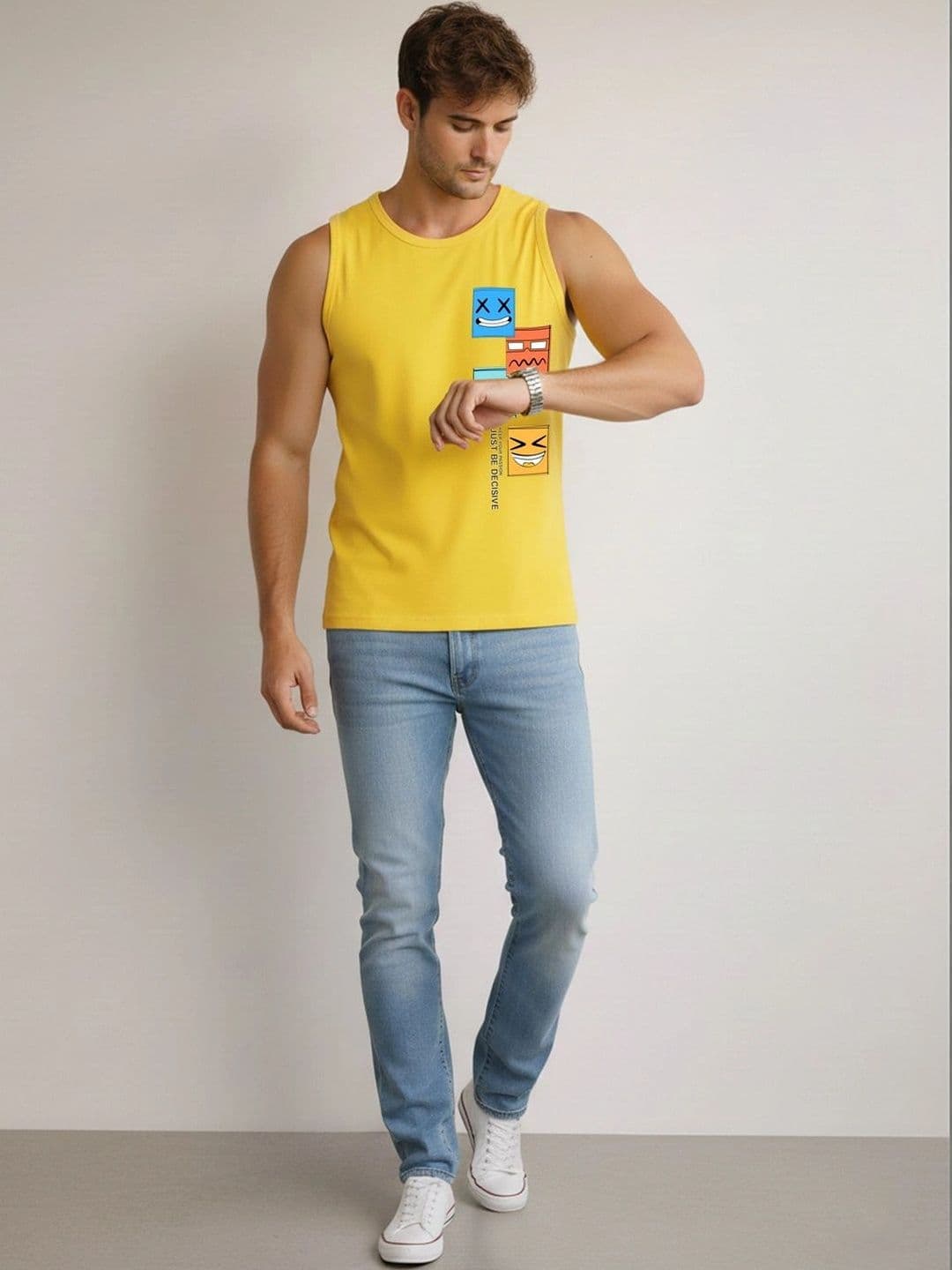 CRYPTIC Men 2pcs Cotton Printed T-shirt thumbnail 2