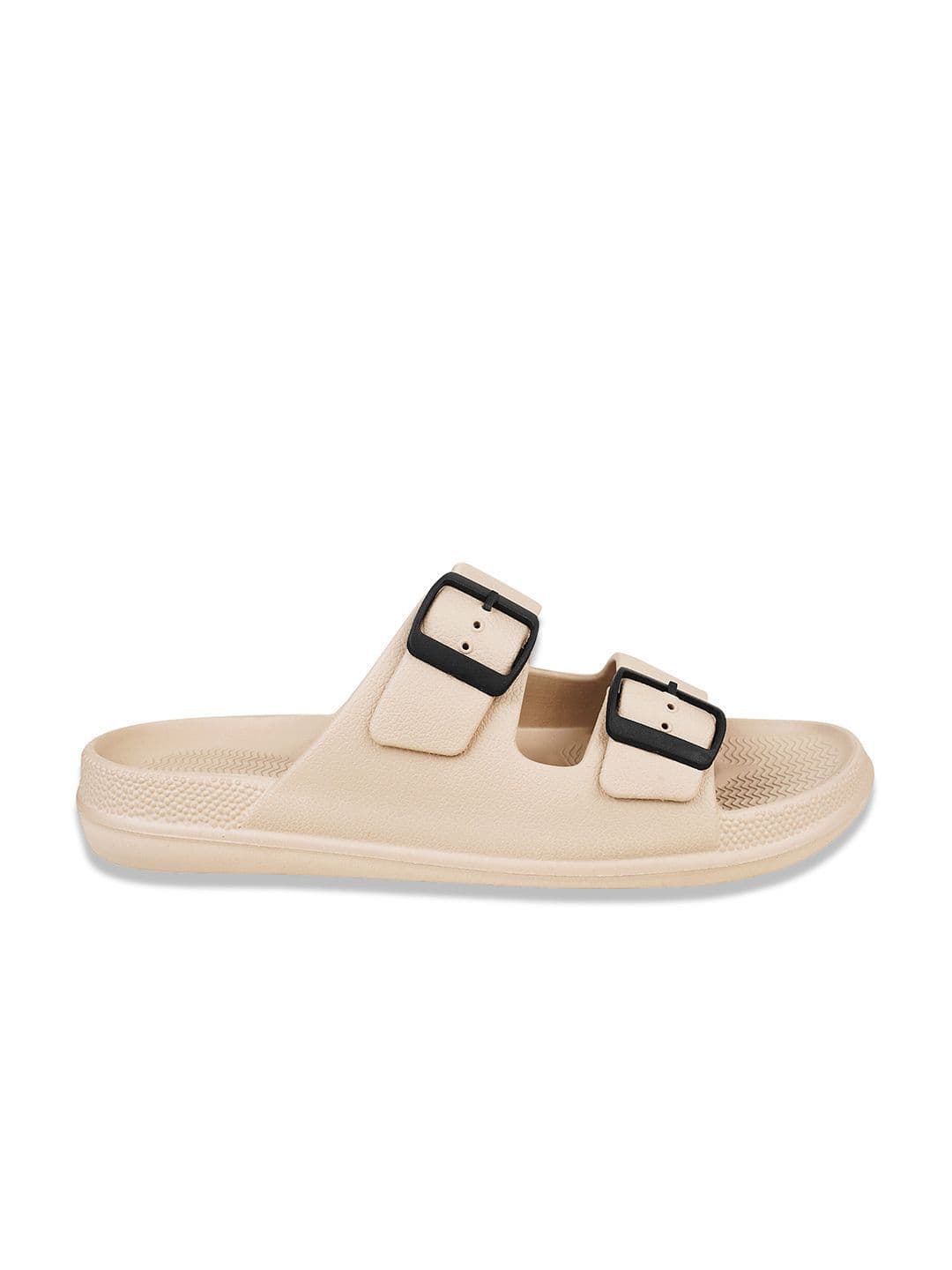 TRV Men Buckle Detailed Slip On Flip Flops thumbnail 3
