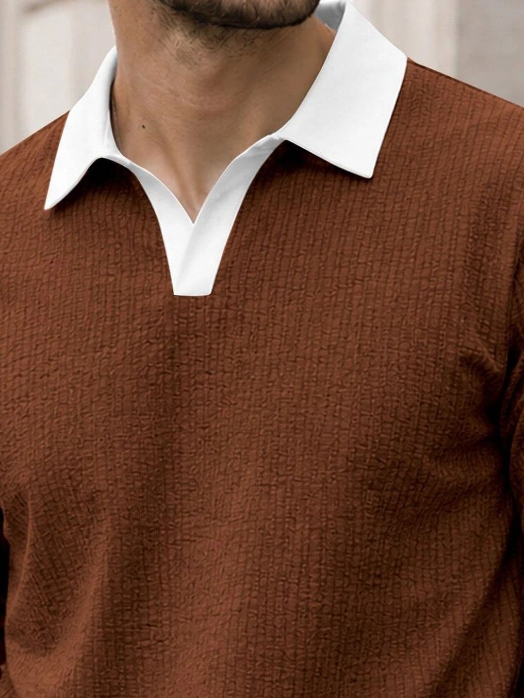 SZN Men Polo Collar T-shirt thumbnail 4