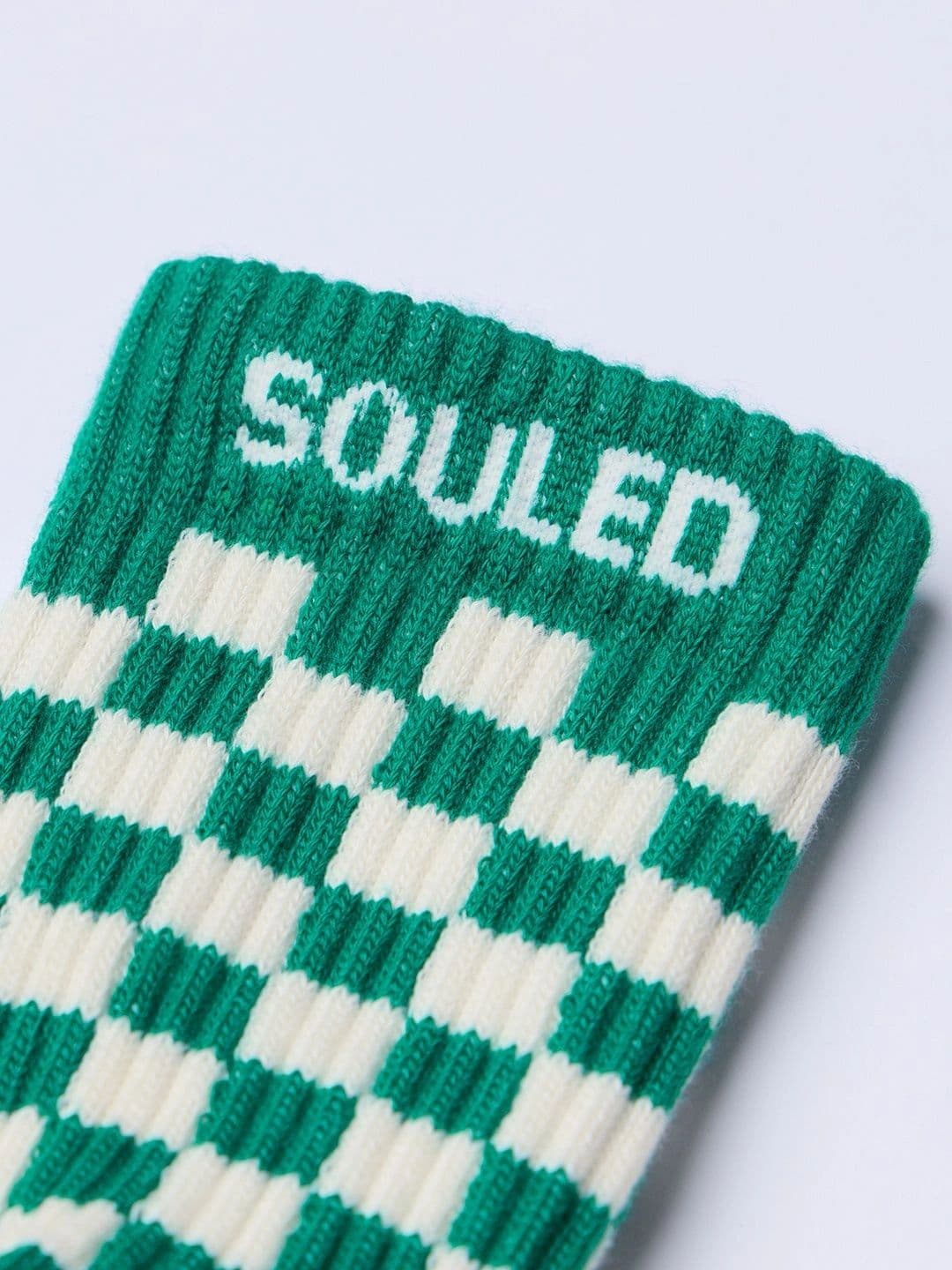 The Souled Store Unisex Cotton Blend Patterned Above Ankle Socks thumbnail 5