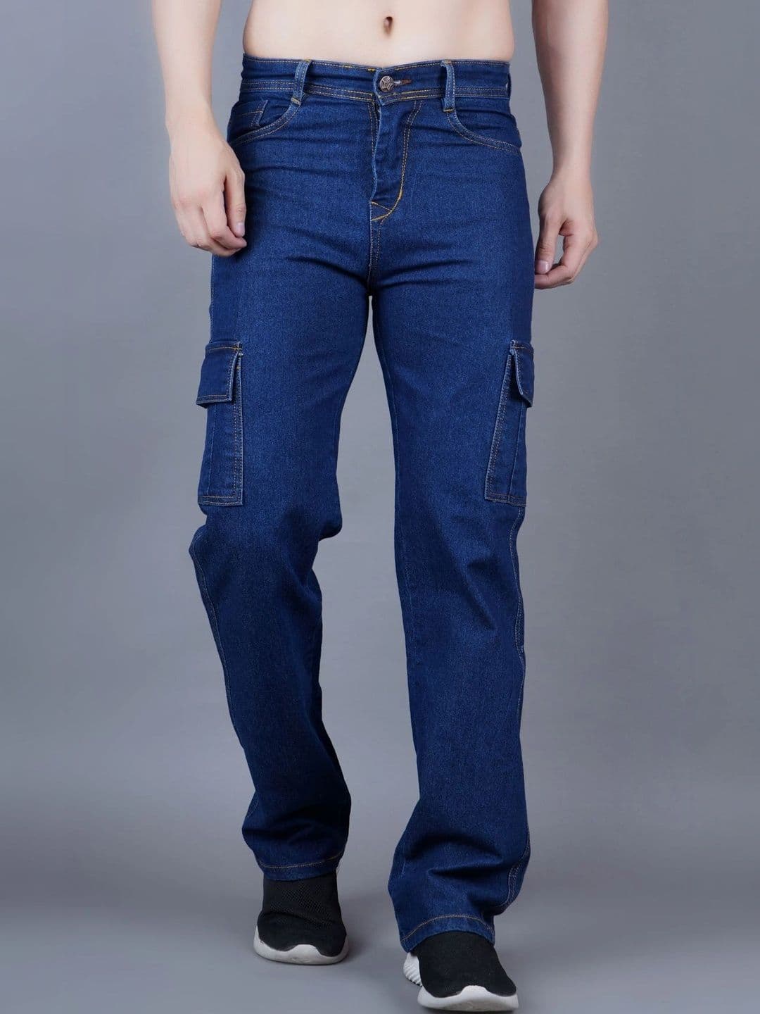 Metronaut Men Classic Regular Fit Mid-Rise Stretchable Jeans - view 1